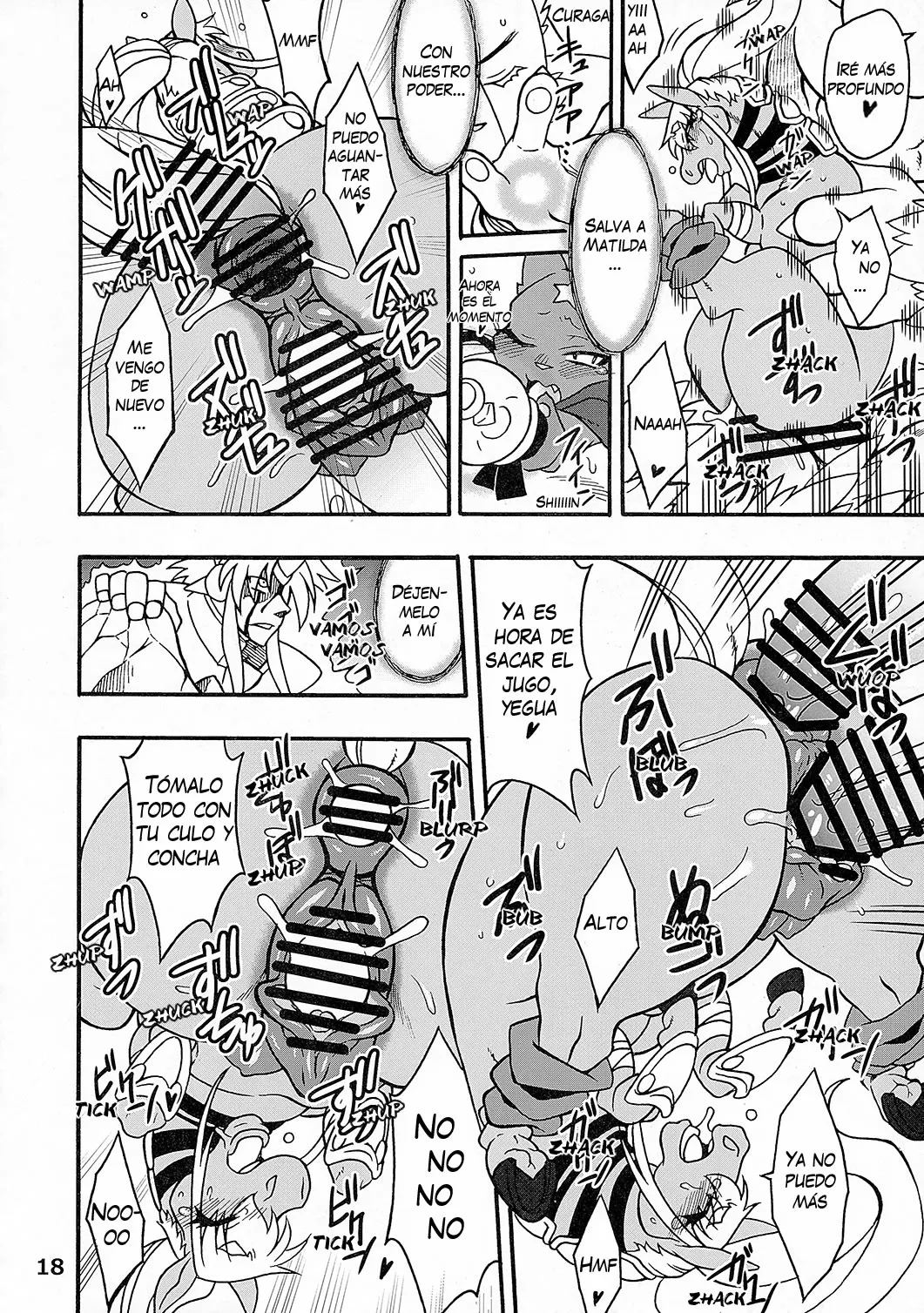 (Kemoket 3) [Mayoineko (Various)] MARE HOLIC 3 [Spanish] [Red Fox Makkan] [Ongoin] 图片编号 17