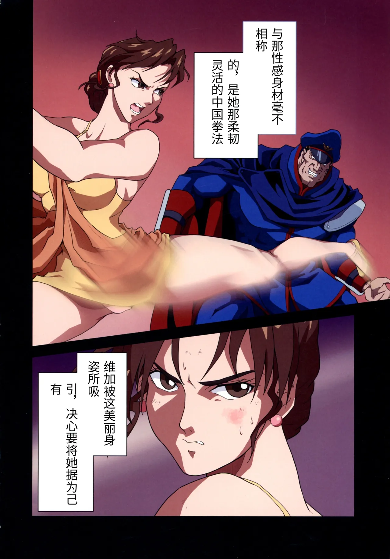(C105 [penpen koubou (92penpen)] Street Fighter Ⅱ V Haruurara ga Tadoru Korekara no Monogatari (Street Fighter Ⅱ) (Chinese) 画像番号 28