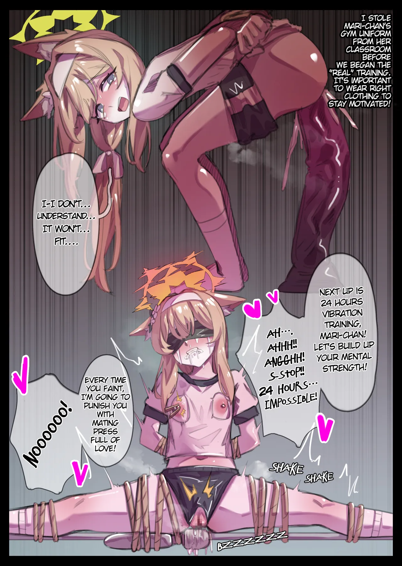 [Miwerjooggetser] Marie the Abducted Bride (Blue Archive) [English] numero di immagine  3