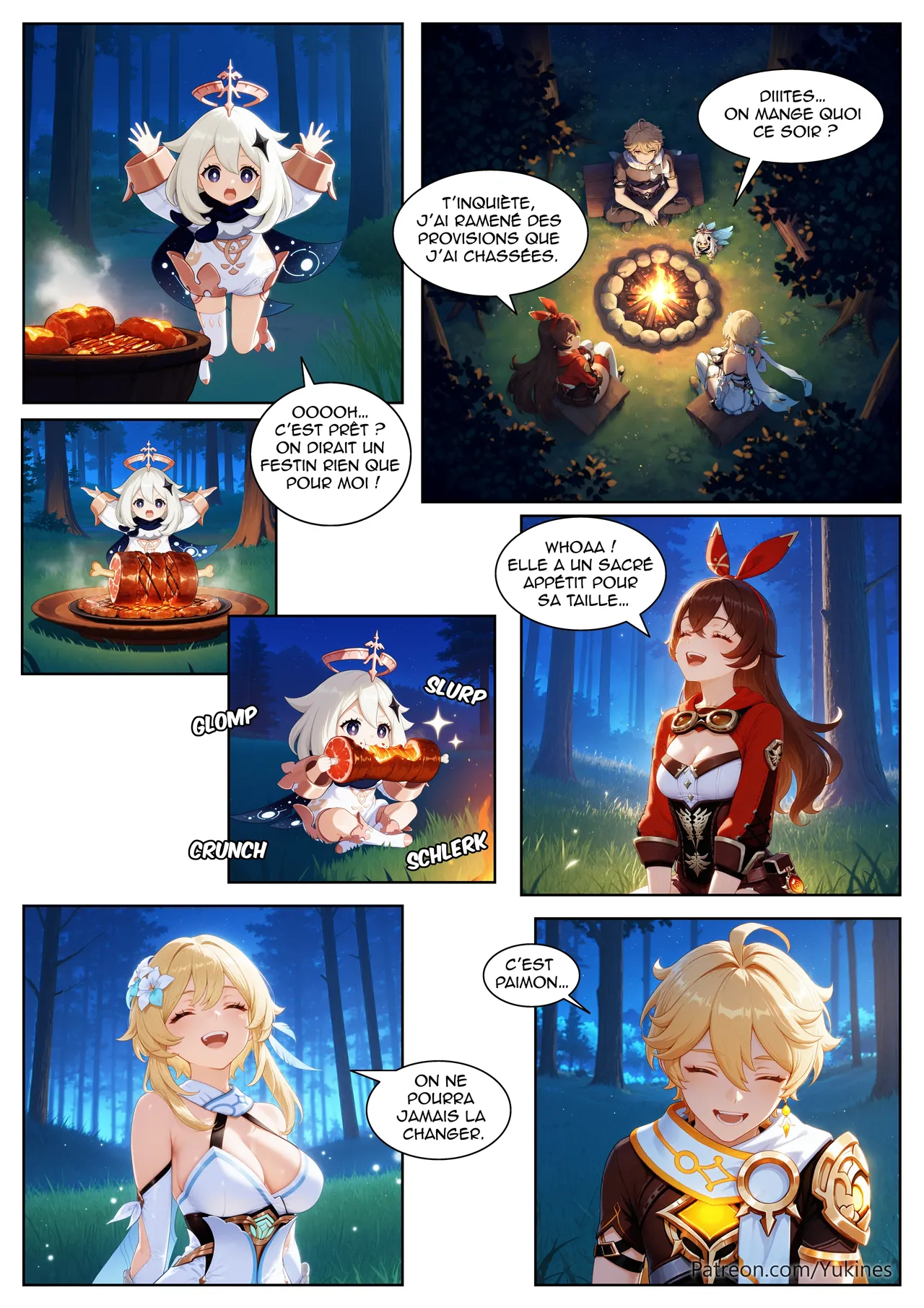 [Yukines] Genshin Luxuria (Genshin Impact) [French] 画像番号 5