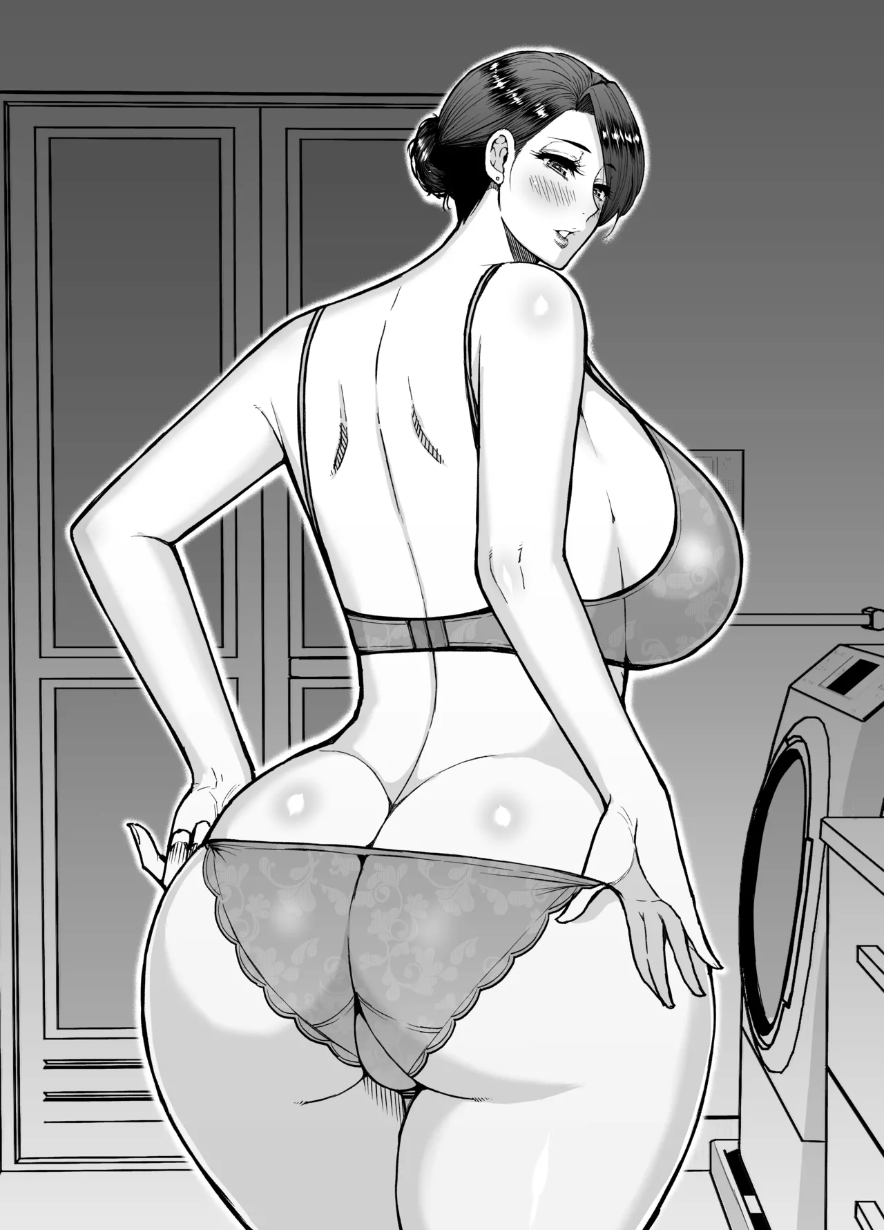 [春城秋介] 田舎へ帰省中にオイと関係を持つオバ 图片编号 3