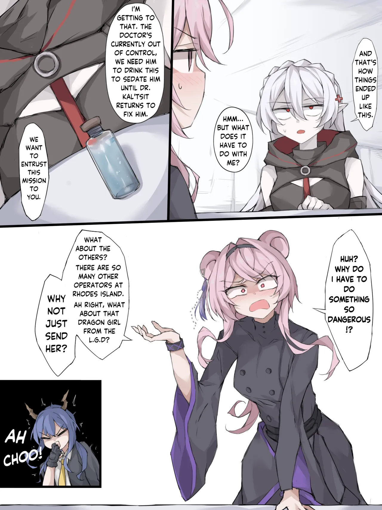 [LDZ-626] The Strongest Person in the World! - Interlude Lin (Arknights) (English) (RagsSgar_Translations) image number 2