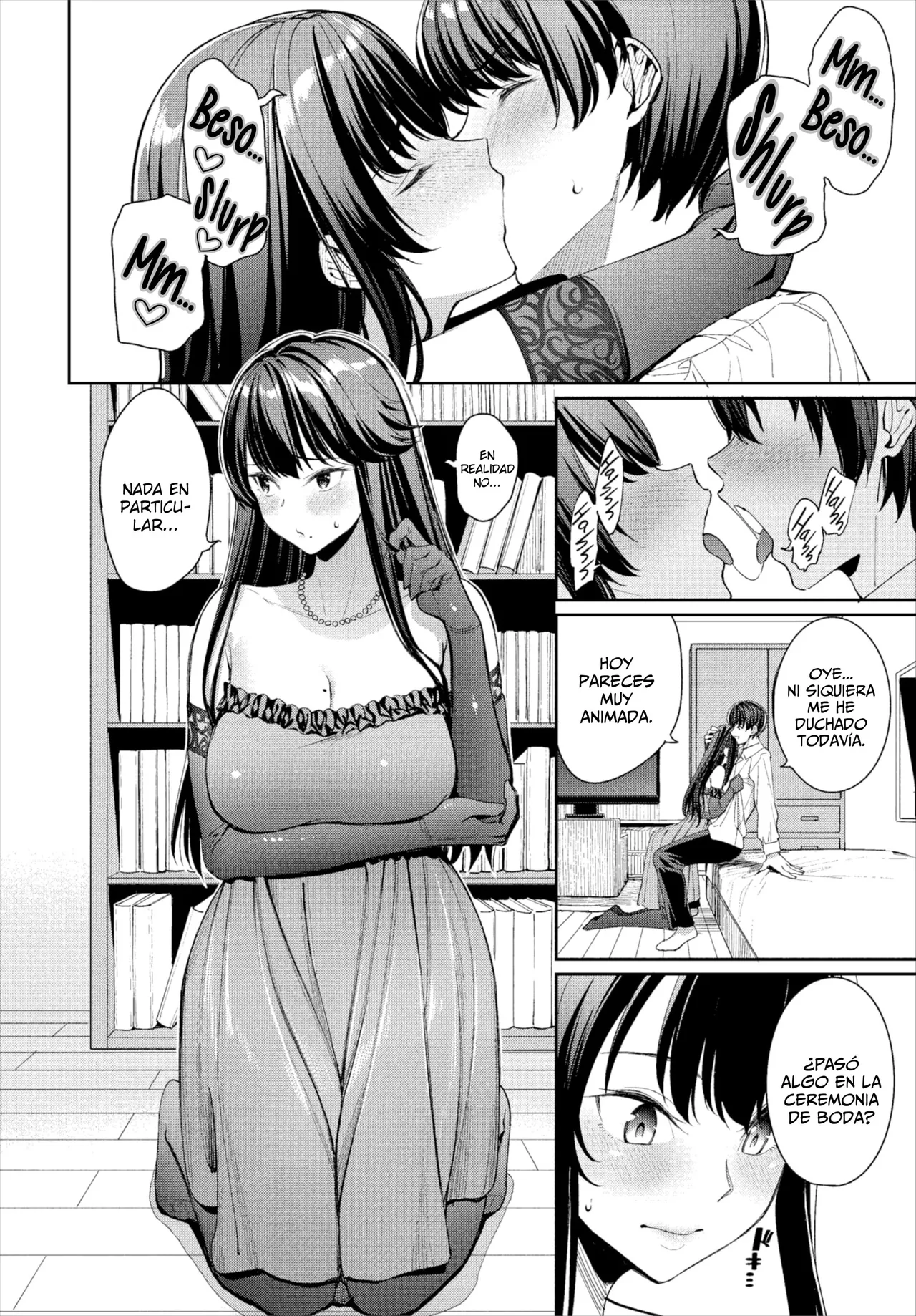 [Coffee Maker (Asamine Tel)] Gal o Yome ni Shitara Mainichi ga Ero Saikou datta. - When I married a gal, every day was the best erotic experience. | La Profundamente Celosa Kyouko-San [Spanish] [Kejotan] [Digital] 图片编号 5
