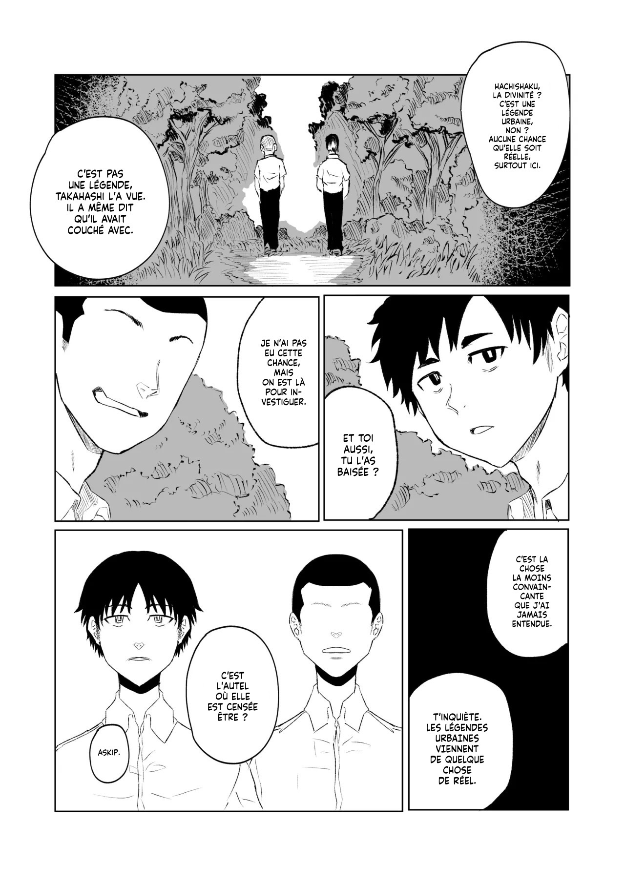 [HIDARIkiki (Kizuki Rei)] Hasshaku-sama - Deai to Sakushu | Hachishaku, la Divinité [French] [Lopxi] 画像番号 3