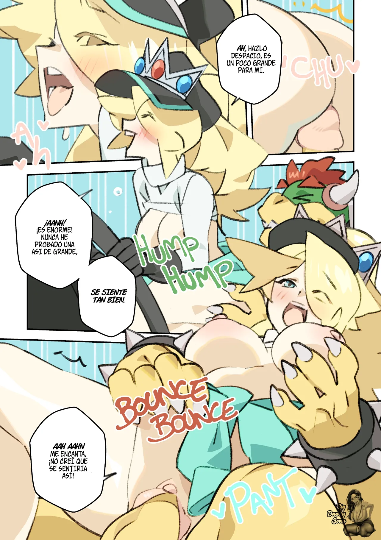 [Nisego] Drift into Rosalina's Galaxy｜Déjate Llevar Por Rosalina Galaxy (Mario Kart) [Spanish] [BigDaddy Scan] Bildnummer 6