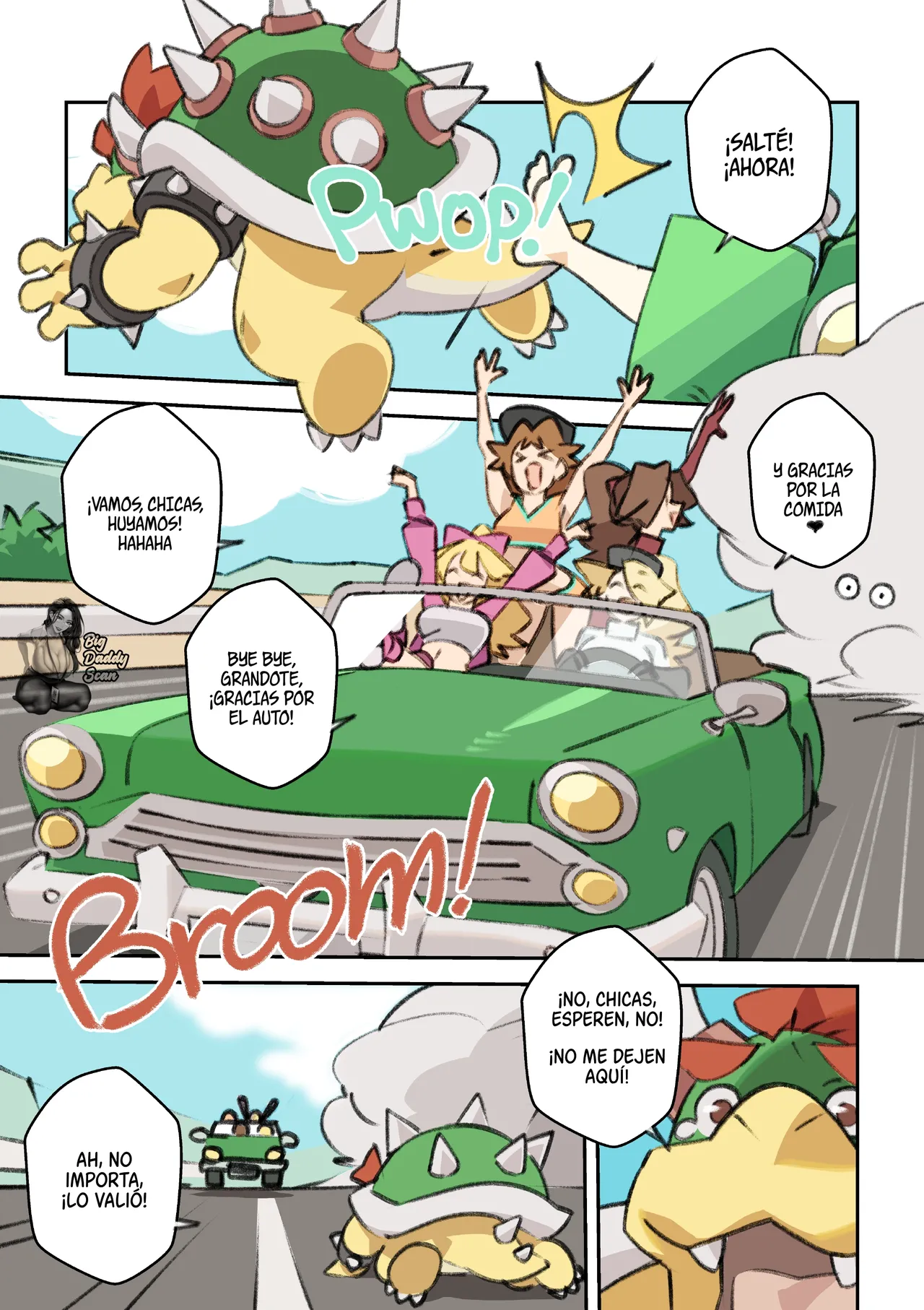 [Nisego] Drift into Rosalina's Galaxy｜Déjate Llevar Por Rosalina Galaxy (Mario Kart) [Spanish] [BigDaddy Scan] Bildnummer 15