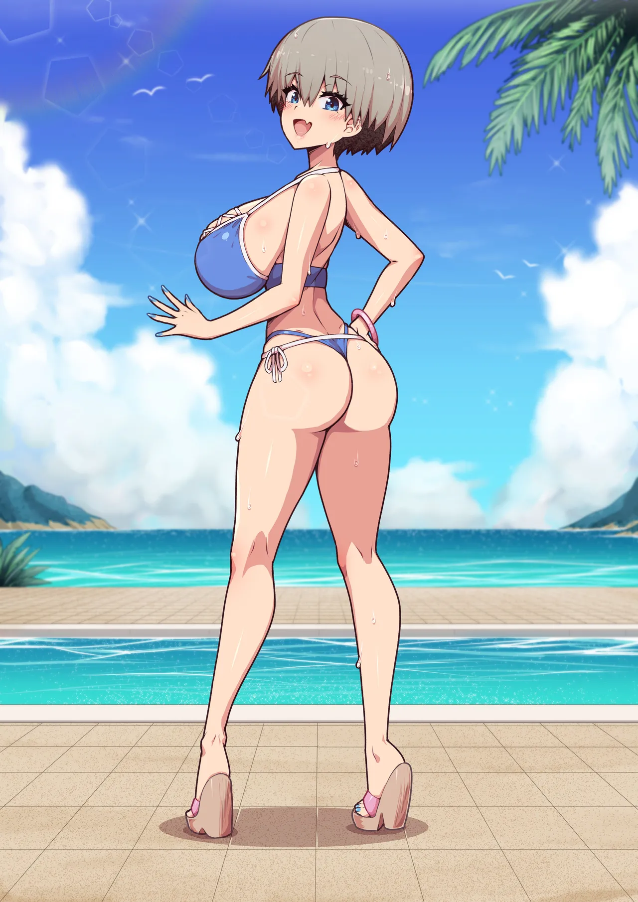 [Virus.G] Uzaki-chan no Kizuna o Fukameru Kyuuka｜Uzaki-chan y Vacaciones para Estrechar Lazos (Uzaki-chan wa Asobitai!) {Spanish} {EbisuTraslade - Winder} numero di immagine  25