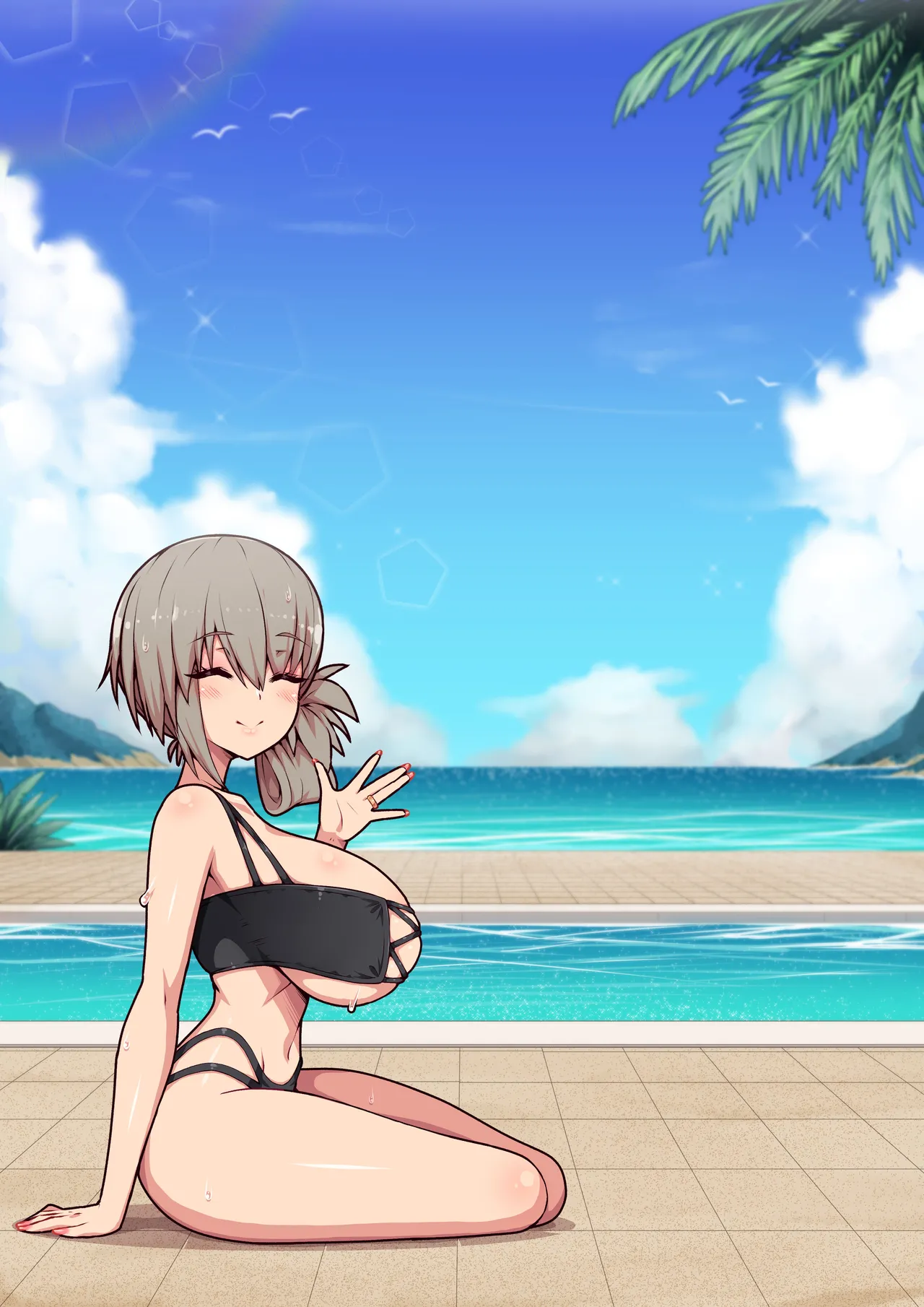 [Virus.G] Uzaki-chan no Kizuna o Fukameru Kyuuka｜Uzaki-chan y Vacaciones para Estrechar Lazos (Uzaki-chan wa Asobitai!) {Spanish} {EbisuTraslade - Winder} numero di immagine  28