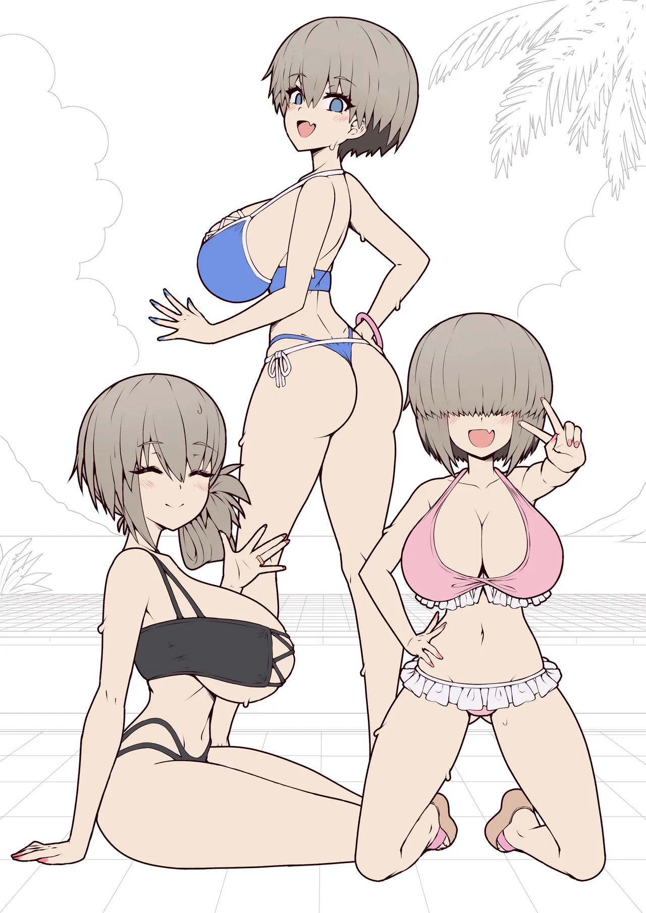 [Virus.G] Uzaki-chan no Kizuna o Fukameru Kyuuka｜Uzaki-chan y Vacaciones para Estrechar Lazos (Uzaki-chan wa Asobitai!) {Spanish} {EbisuTraslade - Winder} numero di immagine  34