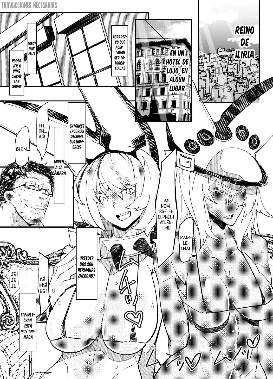 [Mr.way] Valentine Shimai no Damasare AV Shutsuen - Las hermanas Valentine son engañadas para actuar en un video para adultos (Guilty Gear) [Español] [Traducciones necesarias] 图片编号 2