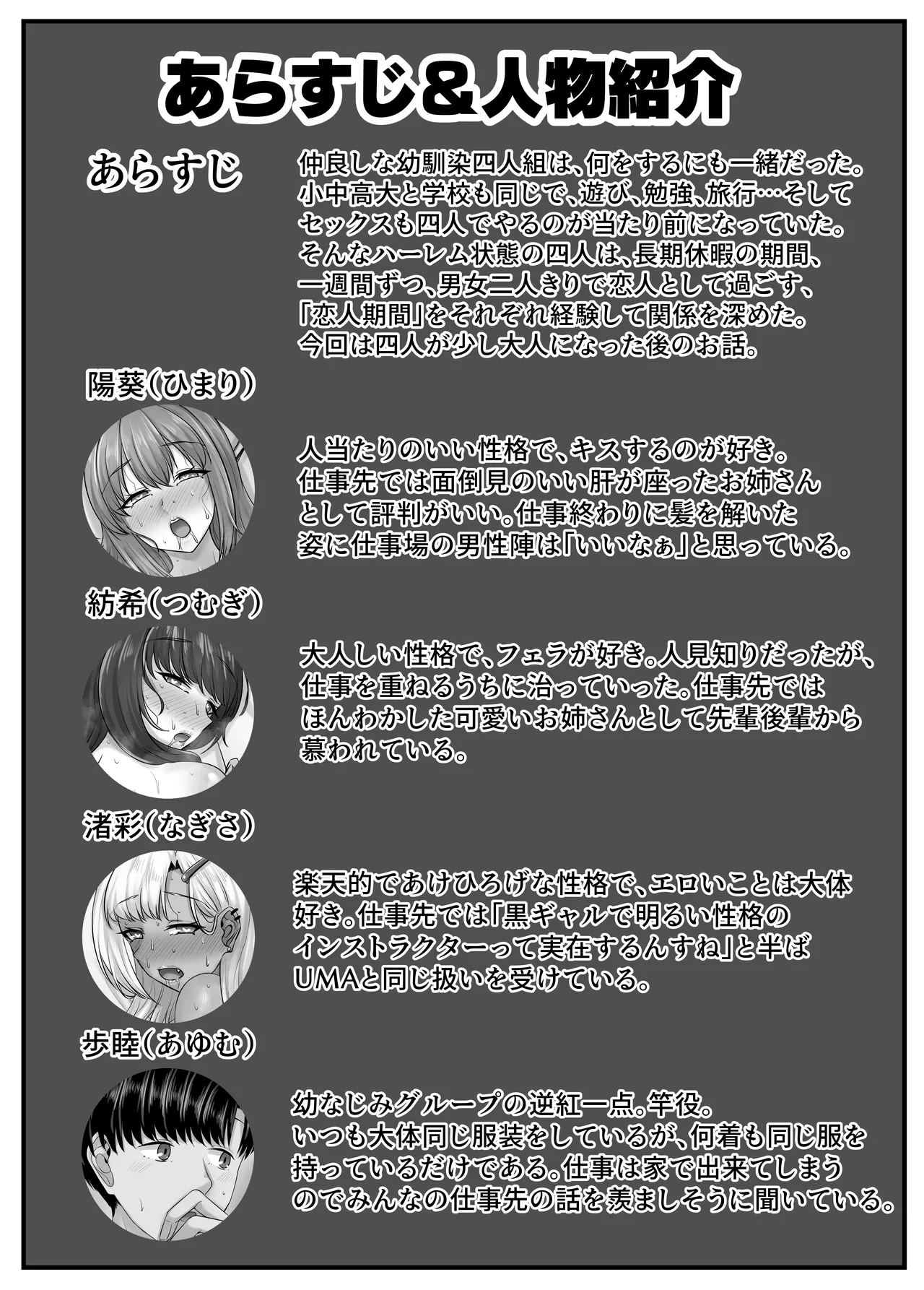 [Sebire] Osananajimi Harem kara Hajimaru Koibito Seikatsu ~Osananajimi Sannin ni Sorezore Seishi ga Kareru Made Nakadashi Tsukushite kodzukuri koubi shita Isshuukan~ изображение № 3