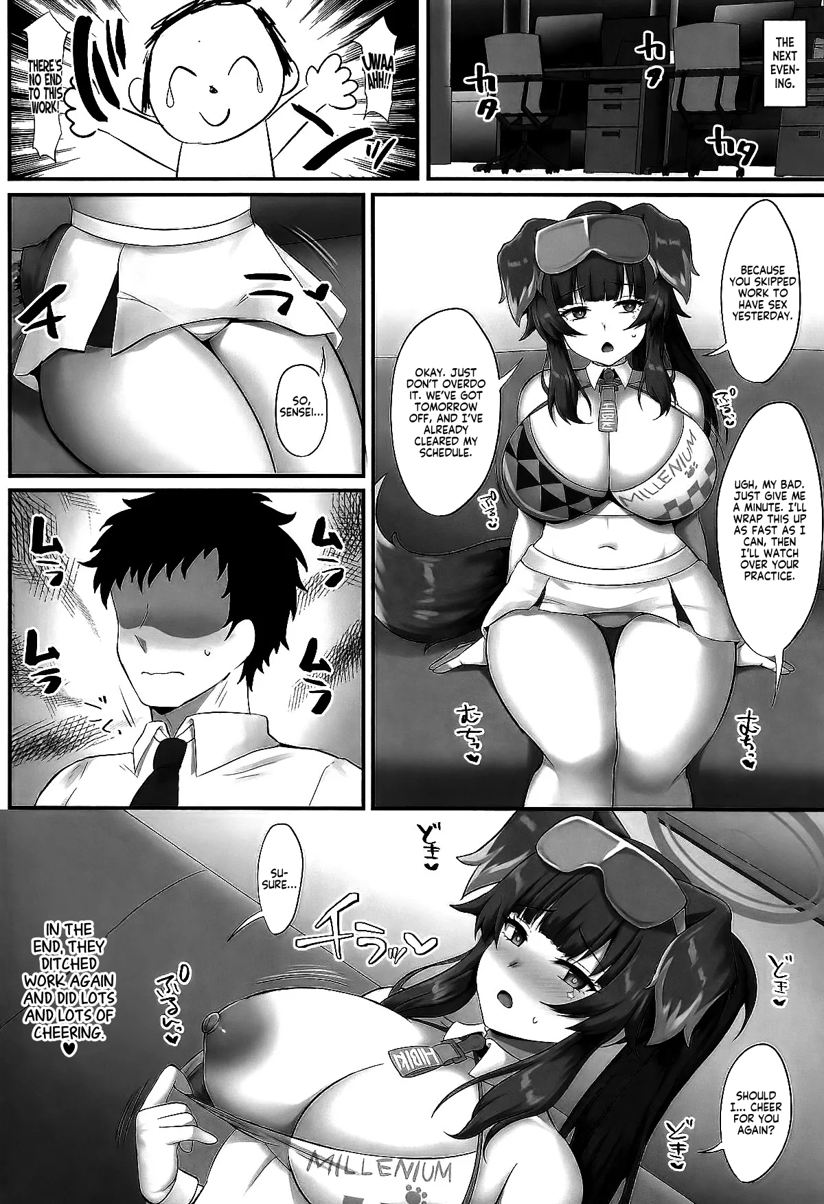 (C104) [Hoshizora Sutekki (Kisaragi Nana)] Ganbare! Ganbare! Sensei (Blue Archive) [English] [Tea Party Scans] 图片编号 21