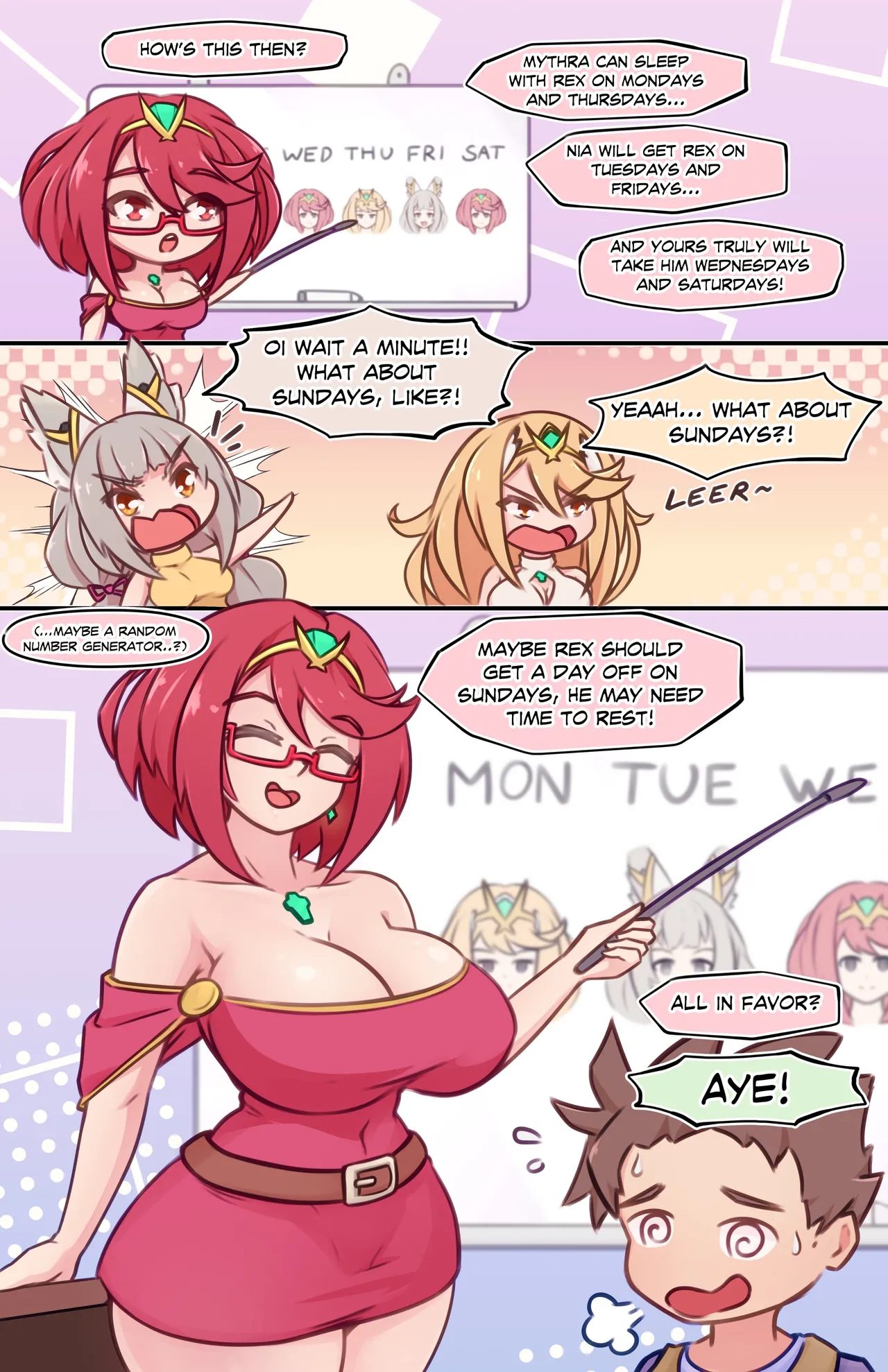 [aikuxa] Xenoblade Mini-Comic 이미지 번호 1
