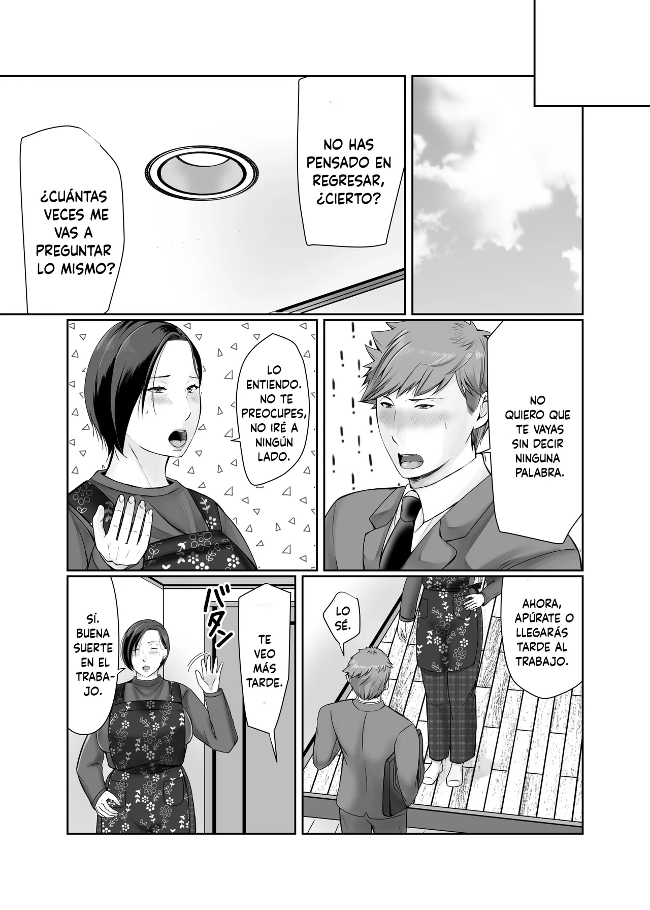 [Popotto Denki Ichigouten] Hitorigurashi no Musuko ni Semararete [Spanish] image number 30