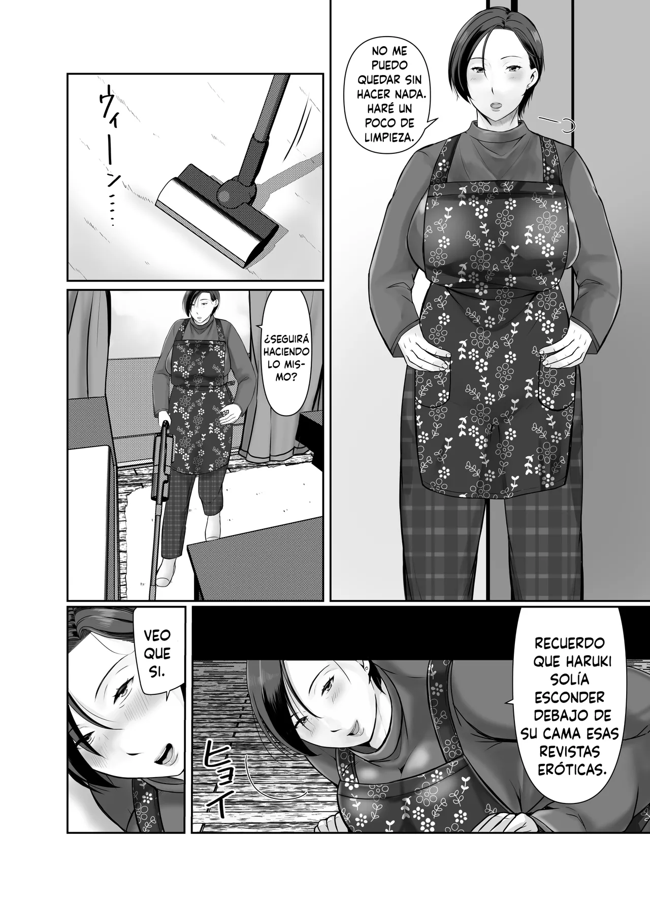 [Popotto Denki Ichigouten] Hitorigurashi no Musuko ni Semararete [Spanish] image number 31