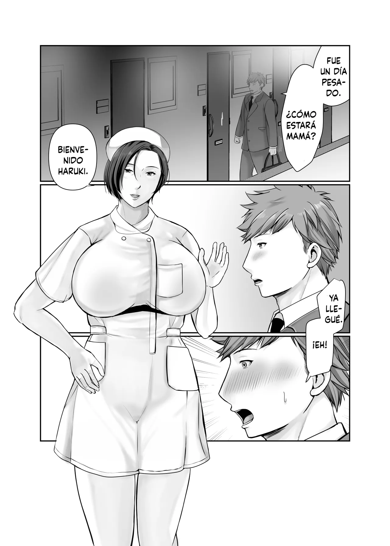 [Popotto Denki Ichigouten] Hitorigurashi no Musuko ni Semararete [Spanish] image number 32