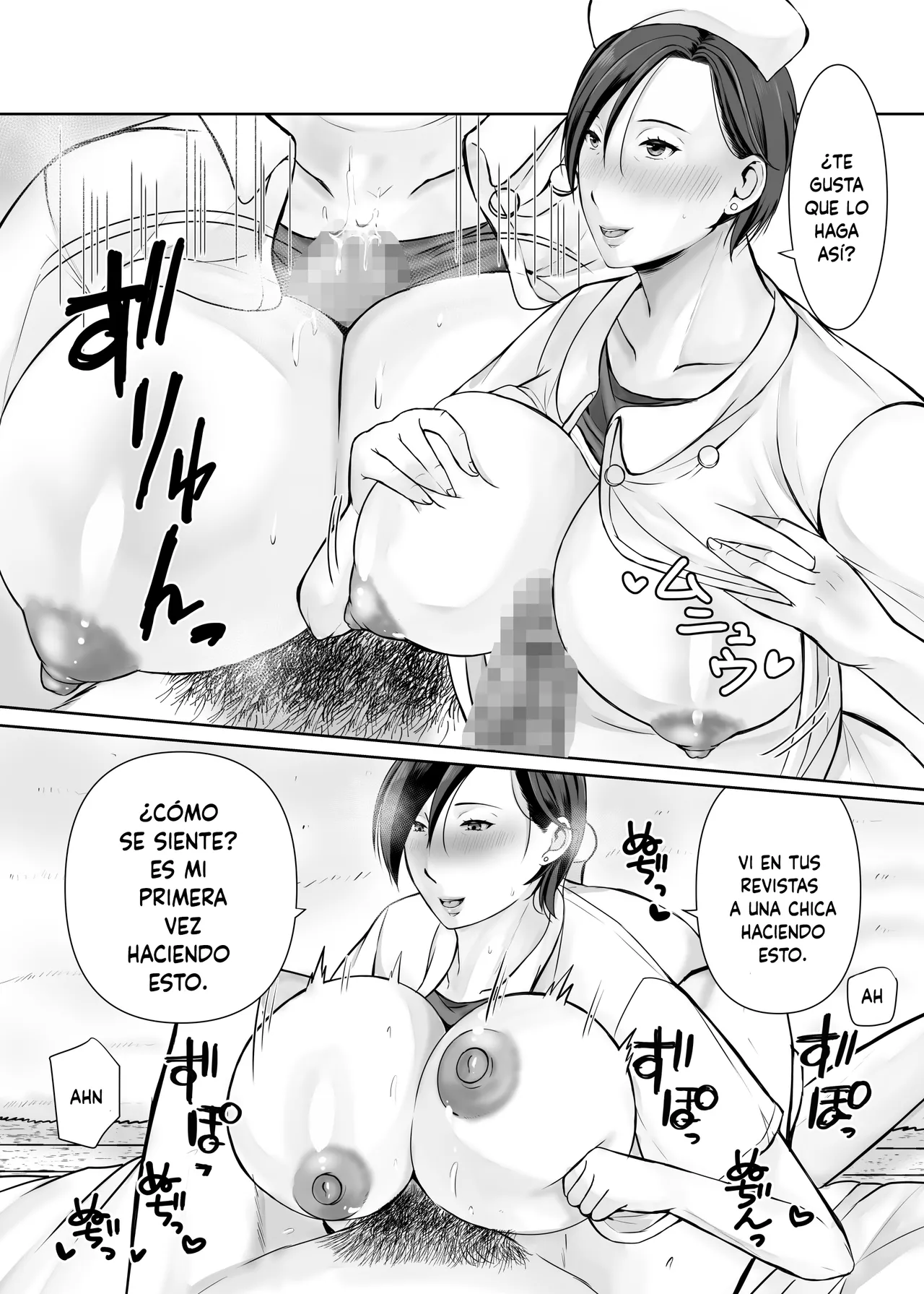 [Popotto Denki Ichigouten] Hitorigurashi no Musuko ni Semararete [Spanish] image number 36