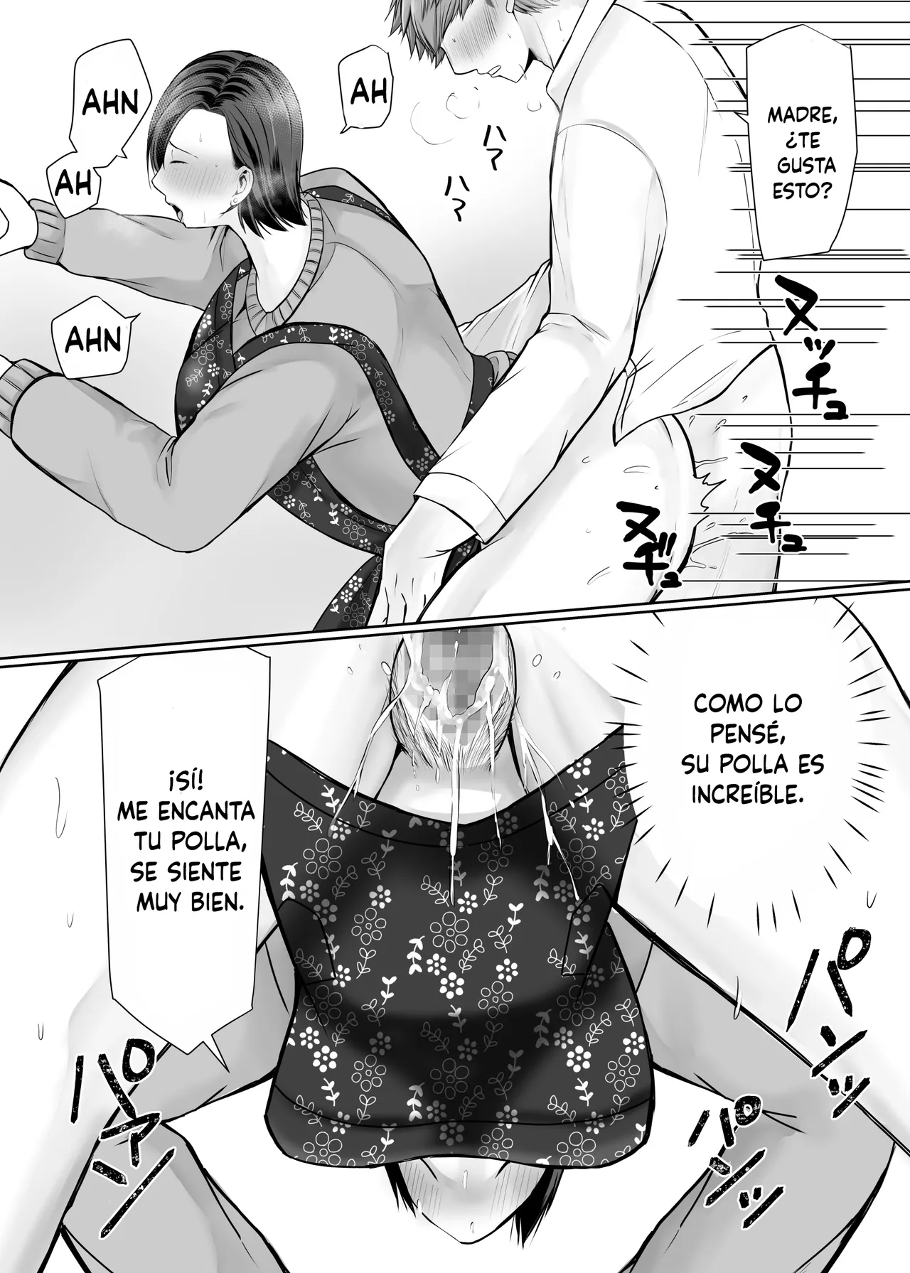 [Popotto Denki Ichigouten] Hitorigurashi no Musuko ni Semararete [Spanish] image number 51