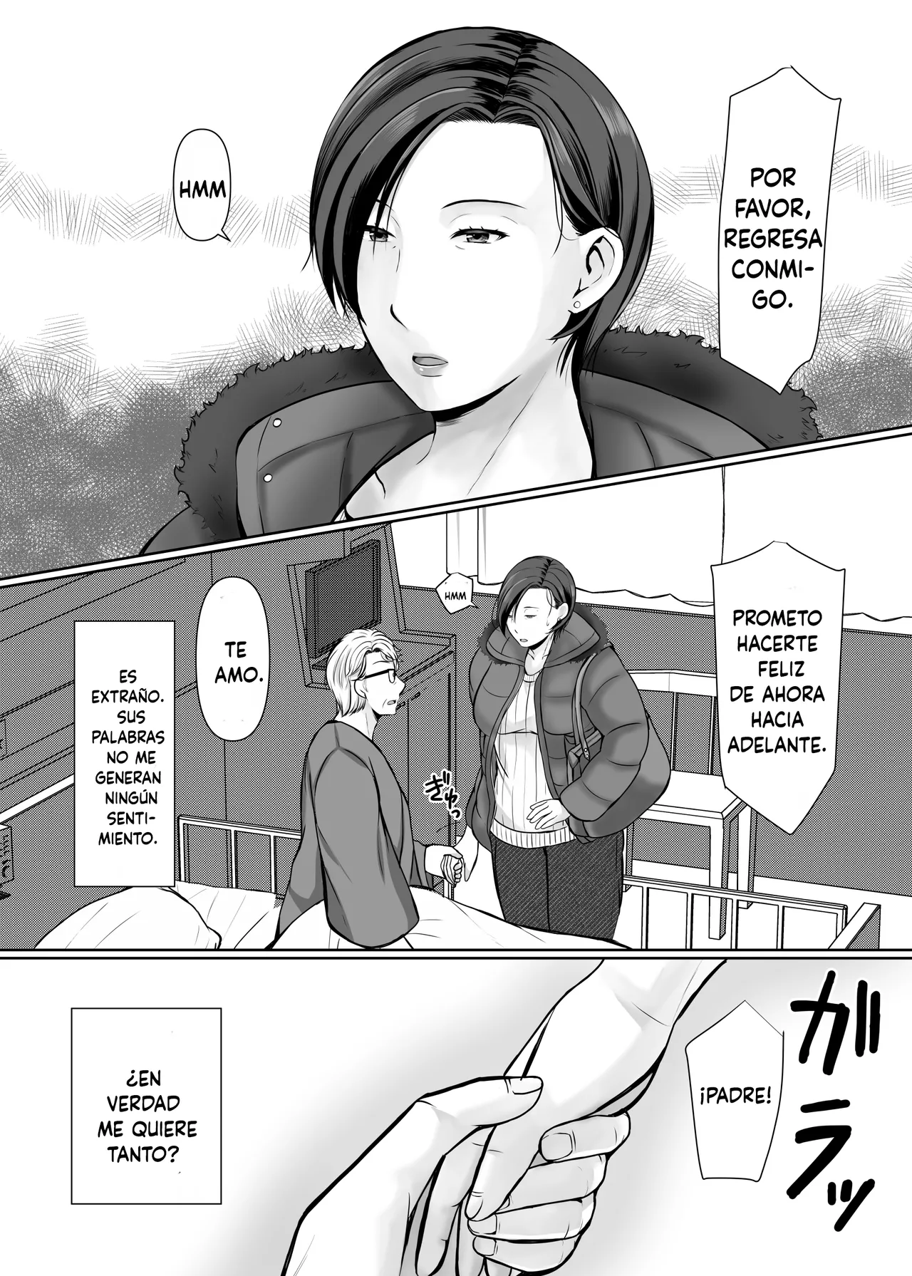 [Popotto Denki Ichigouten] Hitorigurashi no Musuko ni Semararete [Spanish] image number 60