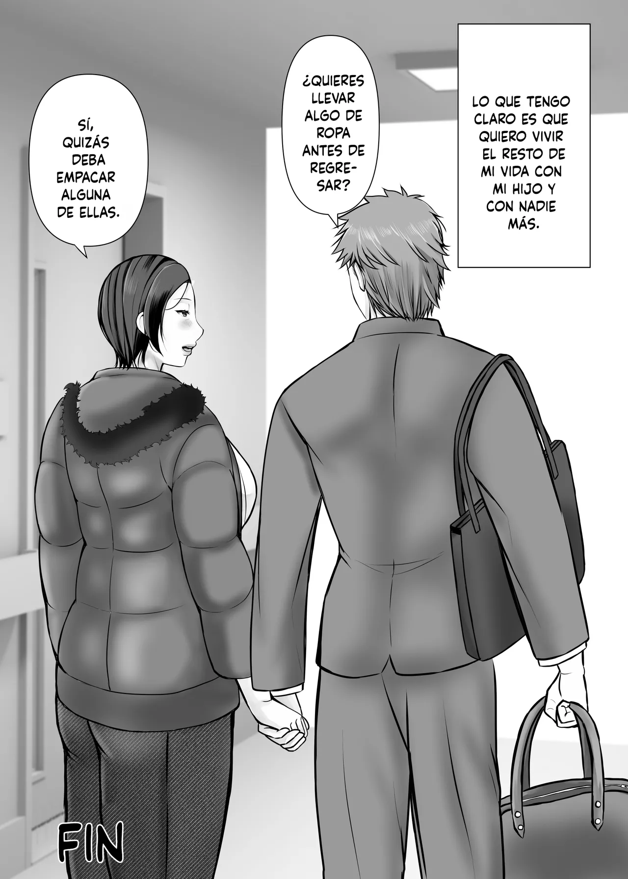 [Popotto Denki Ichigouten] Hitorigurashi no Musuko ni Semararete [Spanish] image number 63