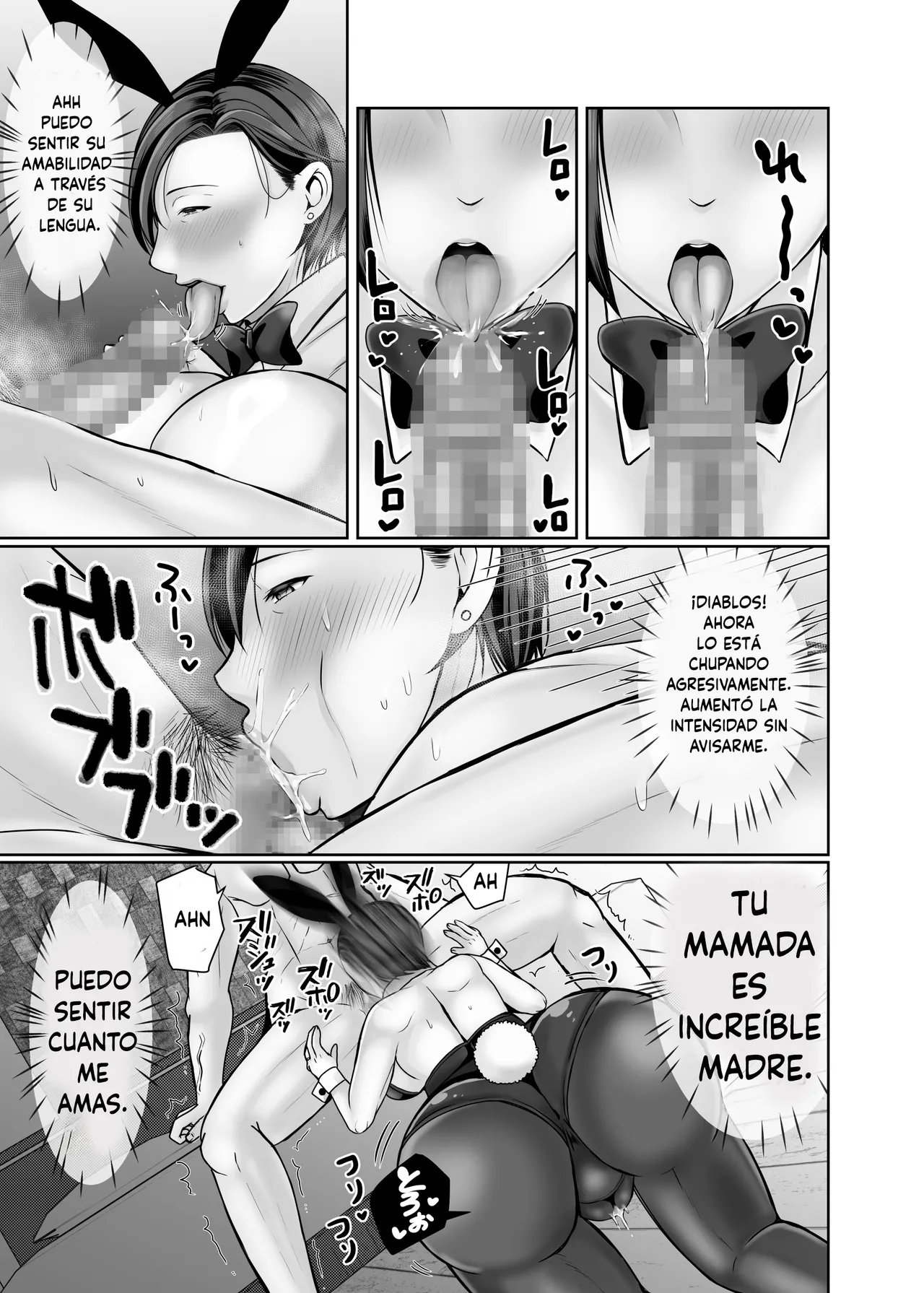 [Popotto Denki Ichigouten] Hitorigurashi no Musuko ni Semararete... Sonogo ~Ninshin Hen~ (Spanish) image number 34