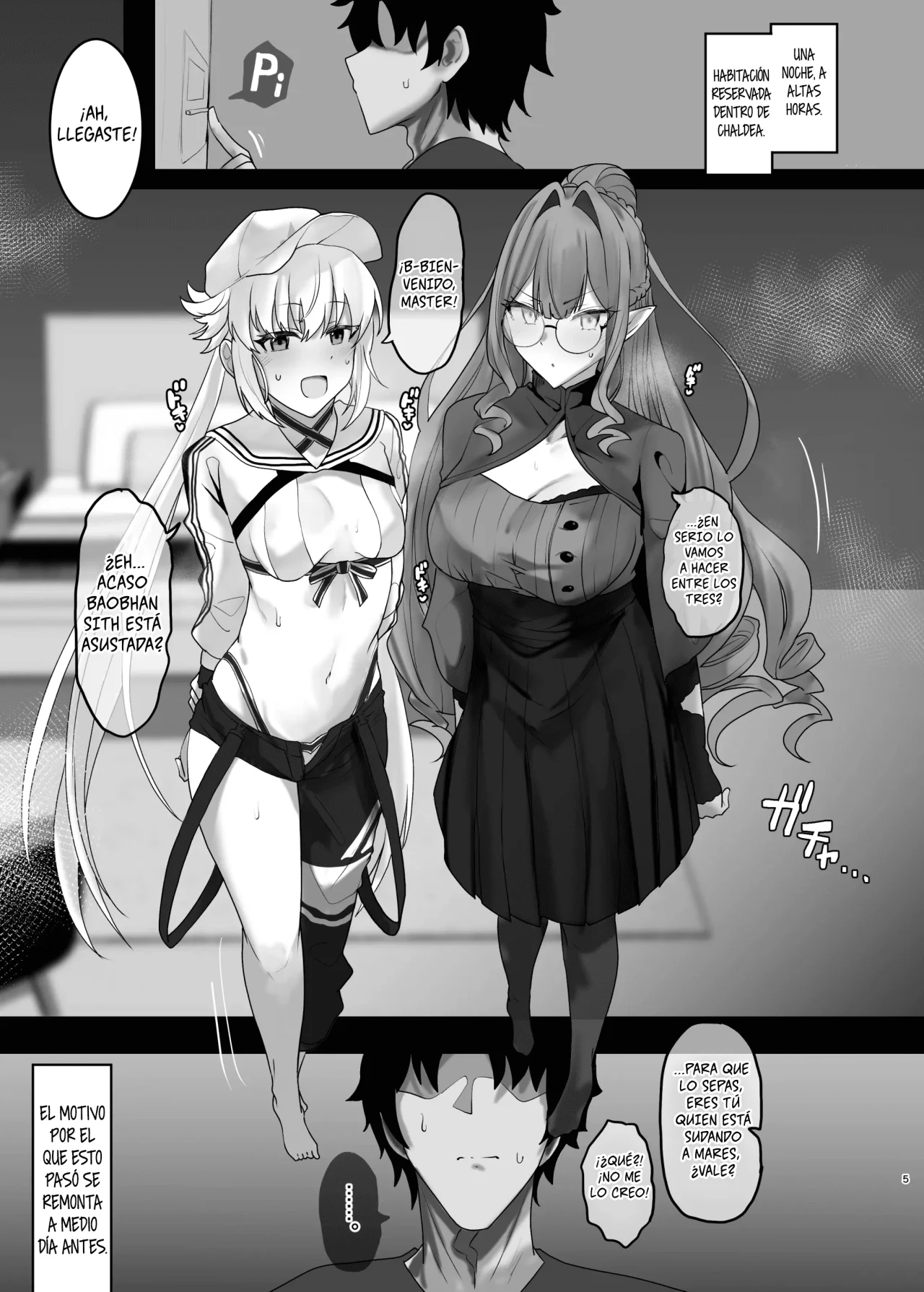 [Mochimochi Factory (Waka Mochi Ta)] Issho ni Shichau？| ¿Hacemos un Trío？(Fate／Grand Order) [Spanish] [ToniRapsody] [Digital] numero di immagine  3