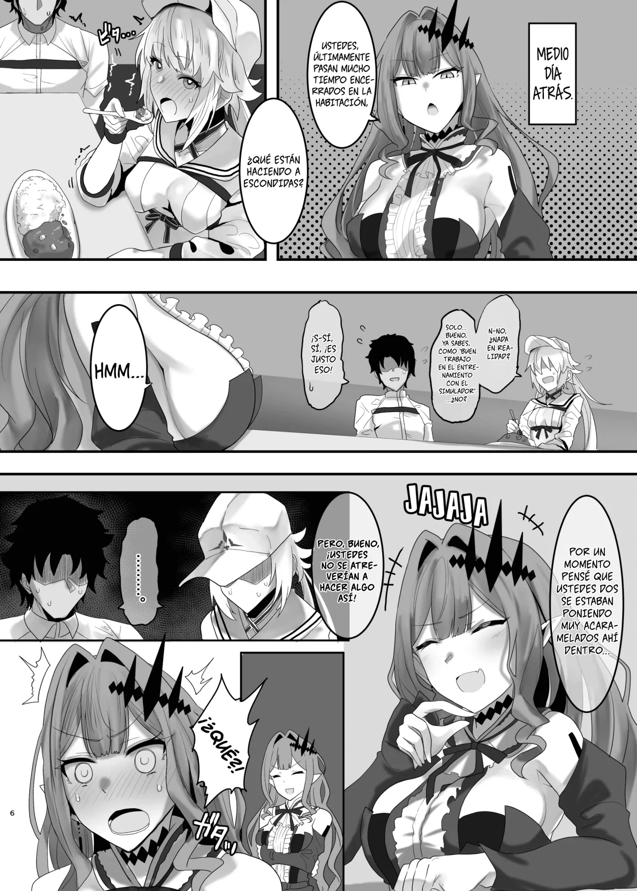 [Mochimochi Factory (Waka Mochi Ta)] Issho ni Shichau？| ¿Hacemos un Trío？(Fate／Grand Order) [Spanish] [ToniRapsody] [Digital] numero di immagine  4