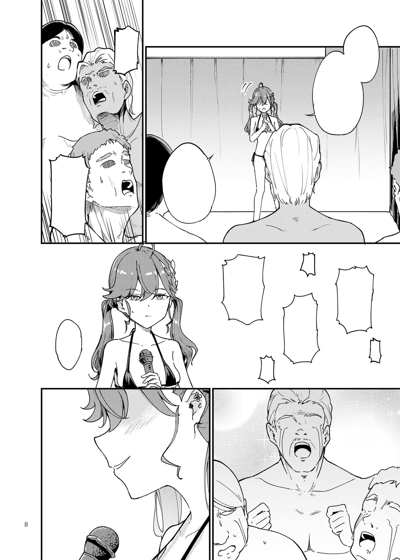 [Yakitate Jamaica (Shuiro)] Rinha-chan Ima made Idol Arigatou-sai - Thank you RINHA CHAN festival for being the IDOL until now (Gakuen IDOLM@STER) [Textless] [Digital] numero di immagine  7