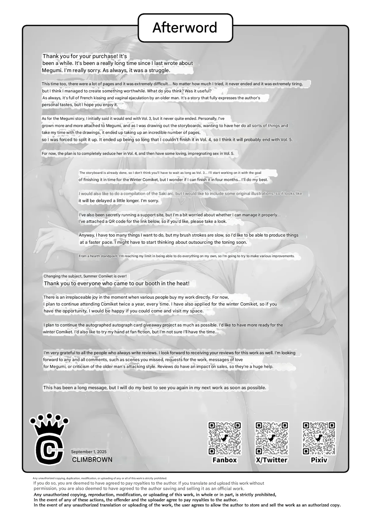 [Crime Crown] A Woman Targeted by a Man Who Ejaculates Inside the Vagina Cannot Escape ~Tomoe Fujimoto Arc VOL.3~ [English] numero di immagine  71