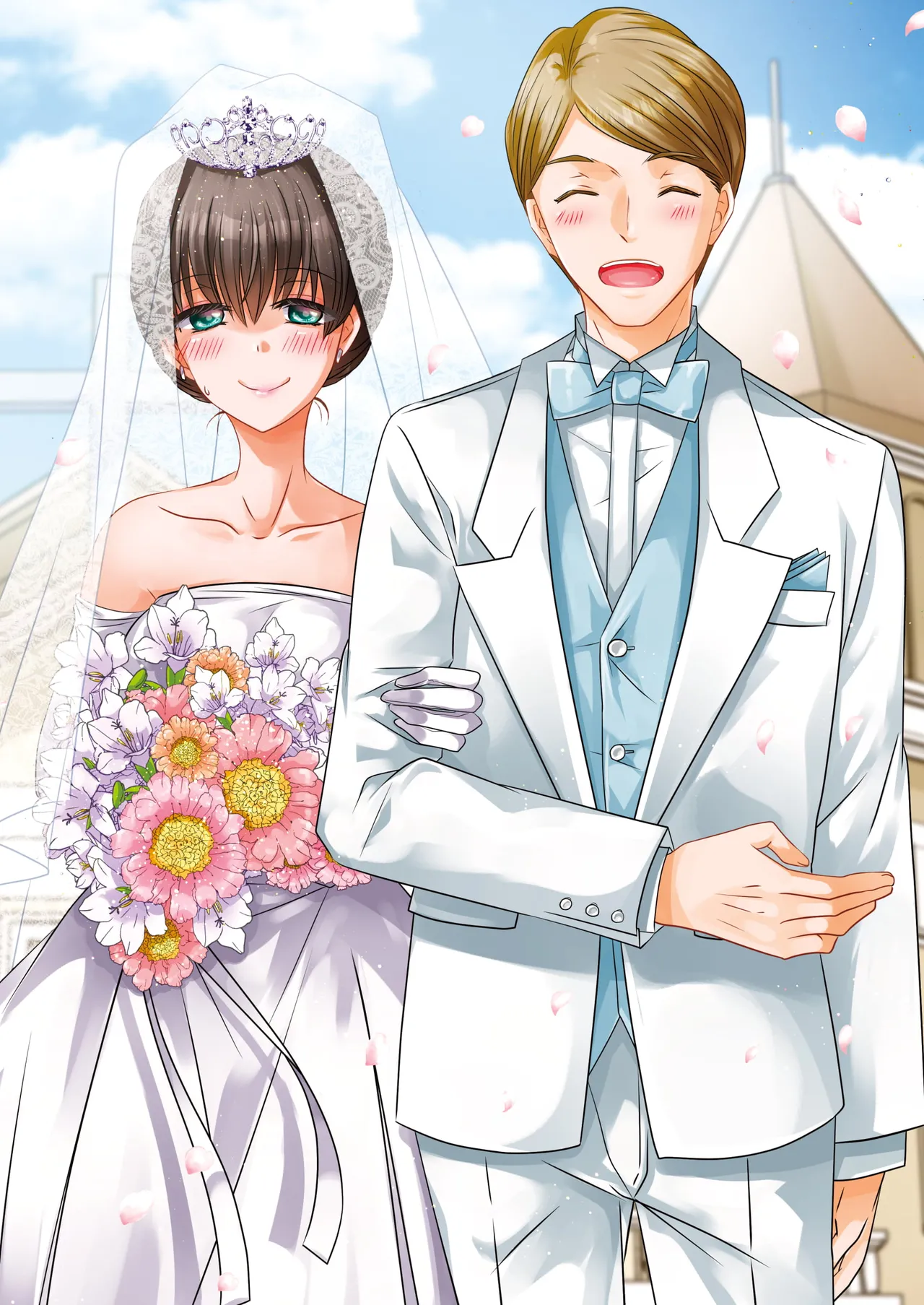 [Story Circle (松園、真城悠 、瀬戸こうへい)] 性転換ハネムーン[DL版] [中国翻訳] 图片编号 47