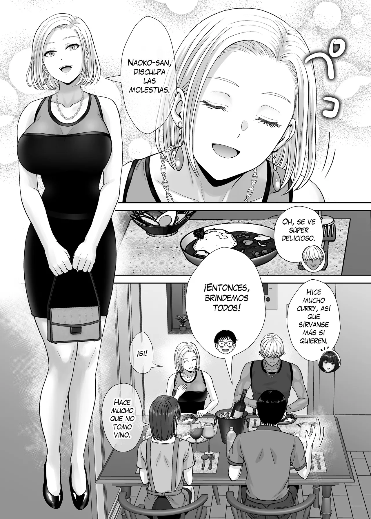 [Melon no Hoshiboshi (Hoshiduki Melon)] Haha Swapping 3 ~Haha Koukan de Mise Ai 4P! Orera ga Yaritai Houdai shita Hanashi~｜Intercambio de Madres 3 ~¡Exhibición de los 4! La Historia de Cómo Hicimos lo que Quisimos~ [Spanish] [K-le Traducciones] изображение № 18