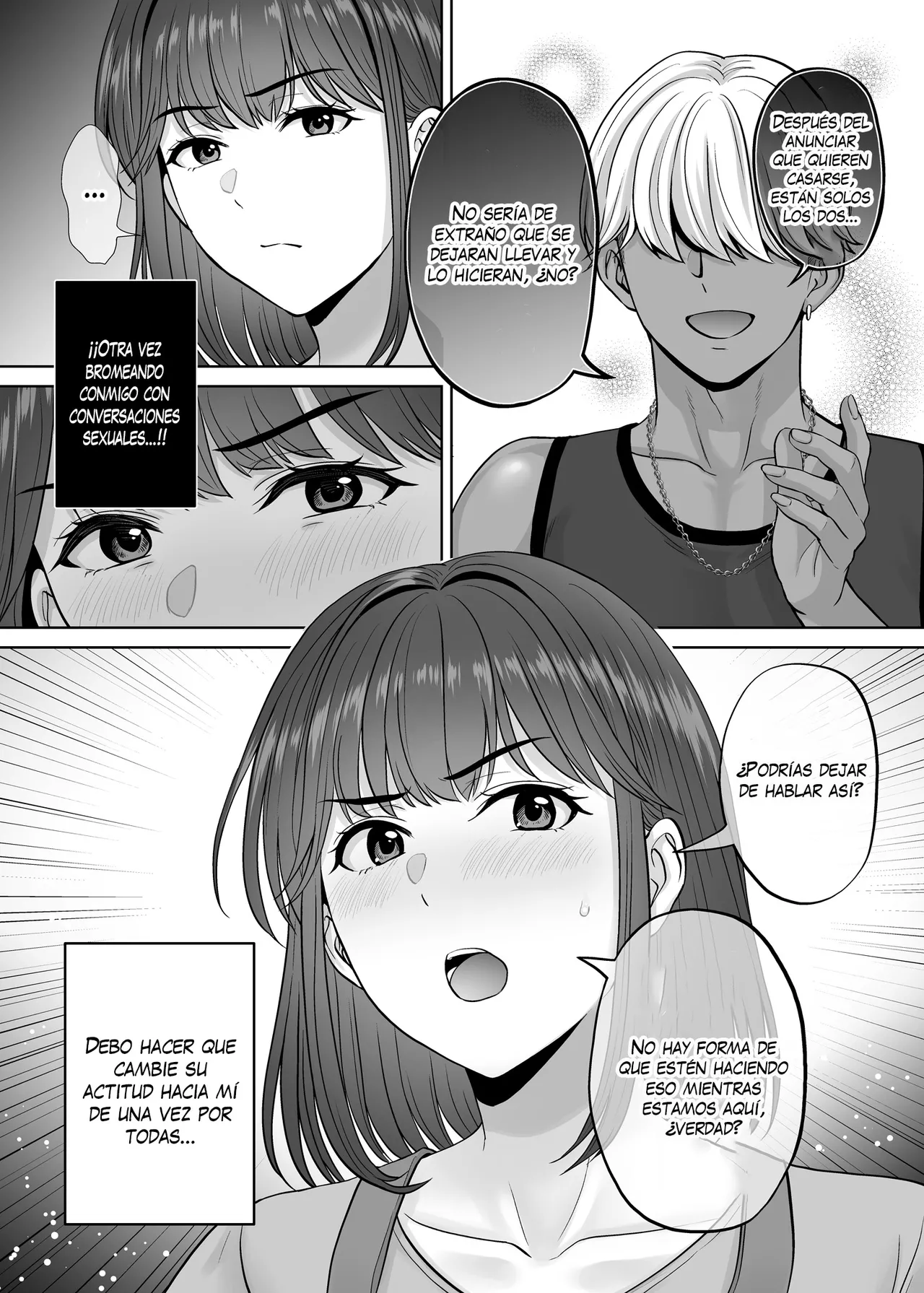 [Melon no Hoshiboshi (Hoshiduki Melon)] Haha Swapping 3 ~Haha Koukan de Mise Ai 4P! Orera ga Yaritai Houdai shita Hanashi~｜Intercambio de Madres 3 ~¡Exhibición de los 4! La Historia de Cómo Hicimos lo que Quisimos~ [Spanish] [K-le Traducciones] изображение № 25