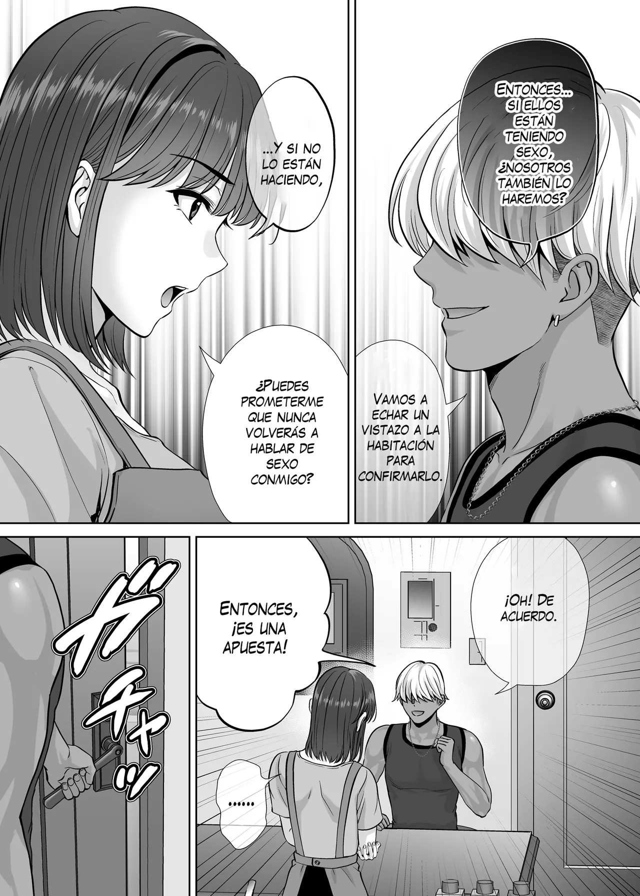 [Melon no Hoshiboshi (Hoshiduki Melon)] Haha Swapping 3 ~Haha Koukan de Mise Ai 4P! Orera ga Yaritai Houdai shita Hanashi~｜Intercambio de Madres 3 ~¡Exhibición de los 4! La Historia de Cómo Hicimos lo que Quisimos~ [Spanish] [K-le Traducciones] изображение № 26