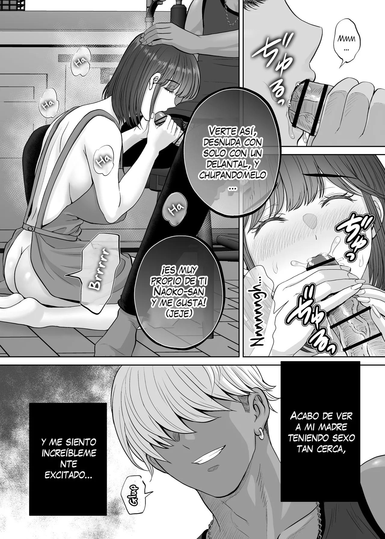 [Melon no Hoshiboshi (Hoshiduki Melon)] Haha Swapping 3 ~Haha Koukan de Mise Ai 4P! Orera ga Yaritai Houdai shita Hanashi~｜Intercambio de Madres 3 ~¡Exhibición de los 4! La Historia de Cómo Hicimos lo que Quisimos~ [Spanish] [K-le Traducciones] изображение № 31