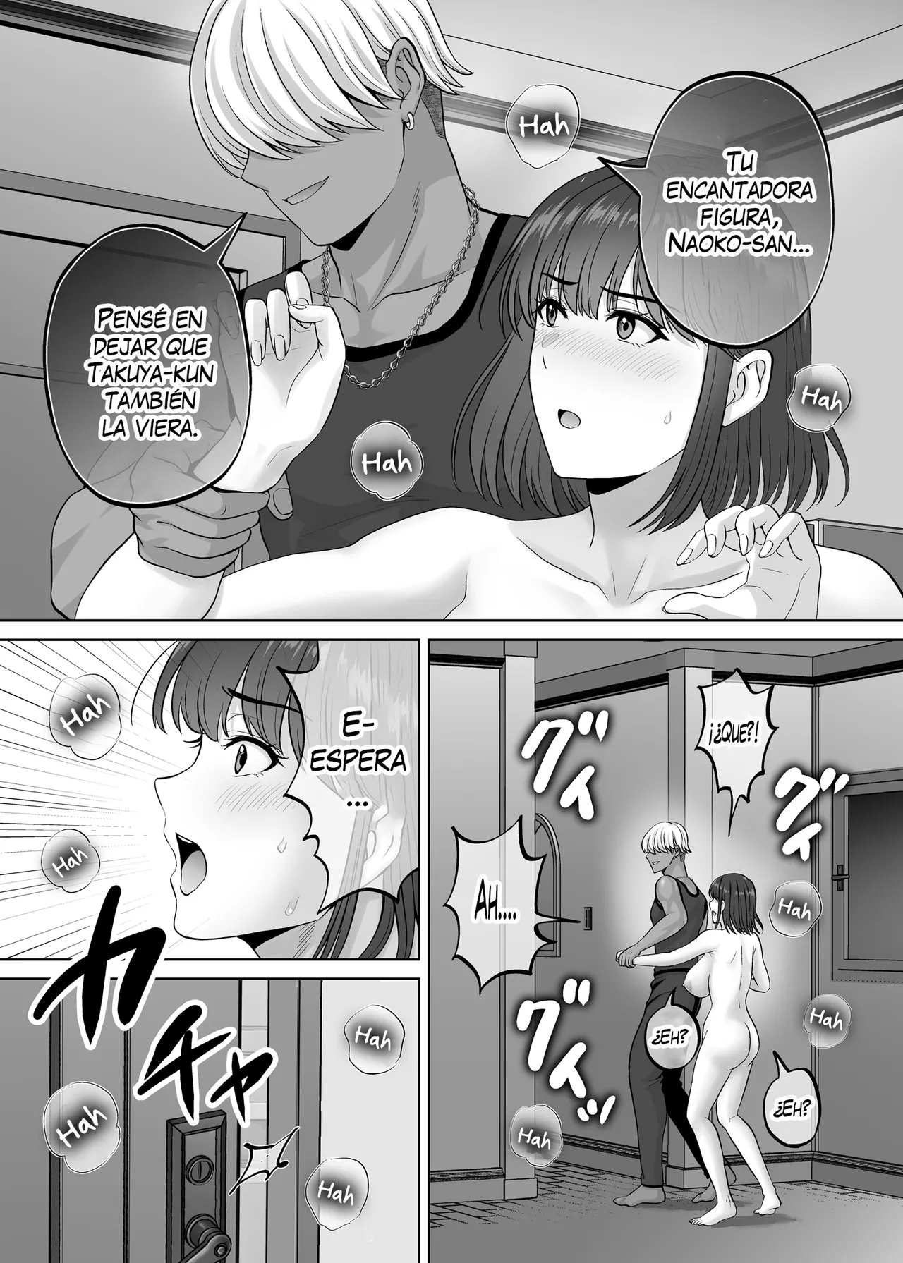 [Melon no Hoshiboshi (Hoshiduki Melon)] Haha Swapping 3 ~Haha Koukan de Mise Ai 4P! Orera ga Yaritai Houdai shita Hanashi~｜Intercambio de Madres 3 ~¡Exhibición de los 4! La Historia de Cómo Hicimos lo que Quisimos~ [Spanish] [K-le Traducciones] изображение № 46