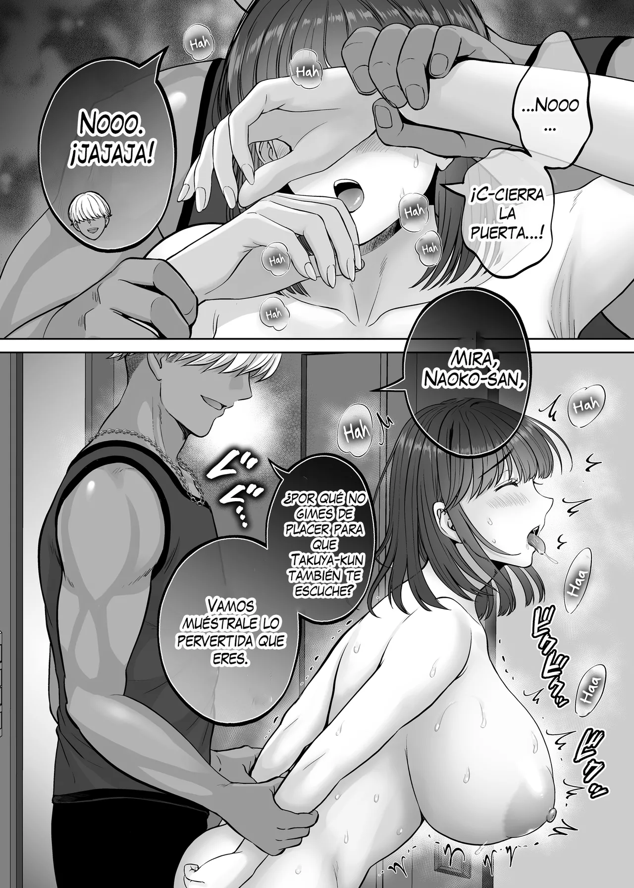 [Melon no Hoshiboshi (Hoshiduki Melon)] Haha Swapping 3 ~Haha Koukan de Mise Ai 4P! Orera ga Yaritai Houdai shita Hanashi~｜Intercambio de Madres 3 ~¡Exhibición de los 4! La Historia de Cómo Hicimos lo que Quisimos~ [Spanish] [K-le Traducciones] изображение № 49