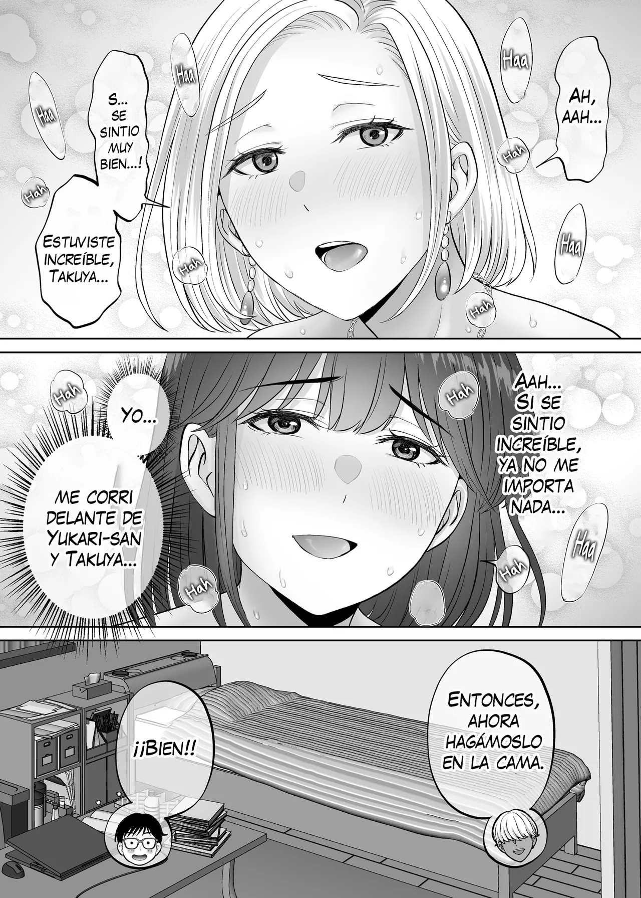 [Melon no Hoshiboshi (Hoshiduki Melon)] Haha Swapping 3 ~Haha Koukan de Mise Ai 4P! Orera ga Yaritai Houdai shita Hanashi~｜Intercambio de Madres 3 ~¡Exhibición de los 4! La Historia de Cómo Hicimos lo que Quisimos~ [Spanish] [K-le Traducciones] изображение № 73