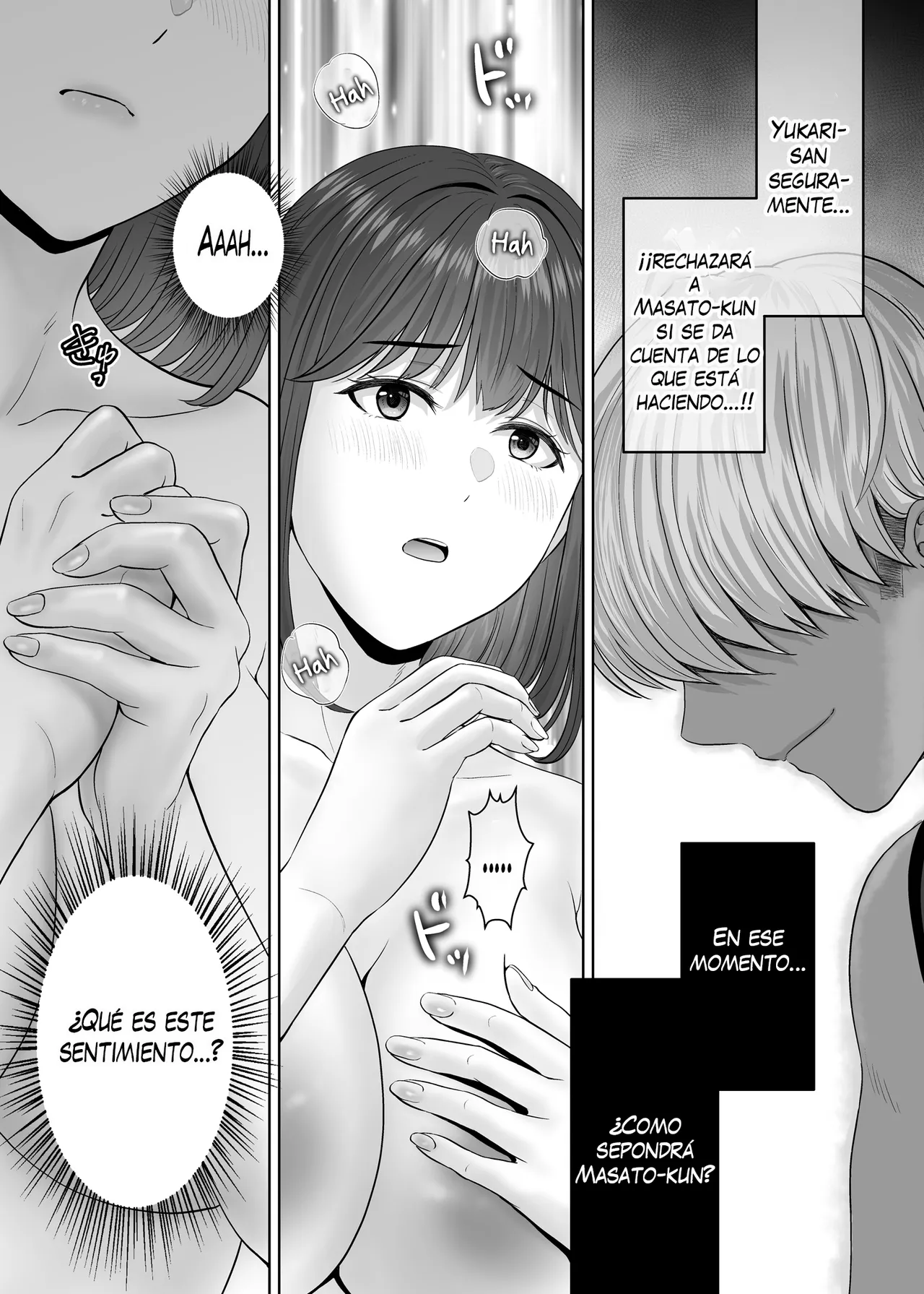 [Melon no Hoshiboshi (Hoshiduki Melon)] Haha Swapping 3 ~Haha Koukan de Mise Ai 4P! Orera ga Yaritai Houdai shita Hanashi~｜Intercambio de Madres 3 ~¡Exhibición de los 4! La Historia de Cómo Hicimos lo que Quisimos~ [Spanish] [K-le Traducciones] изображение № 96