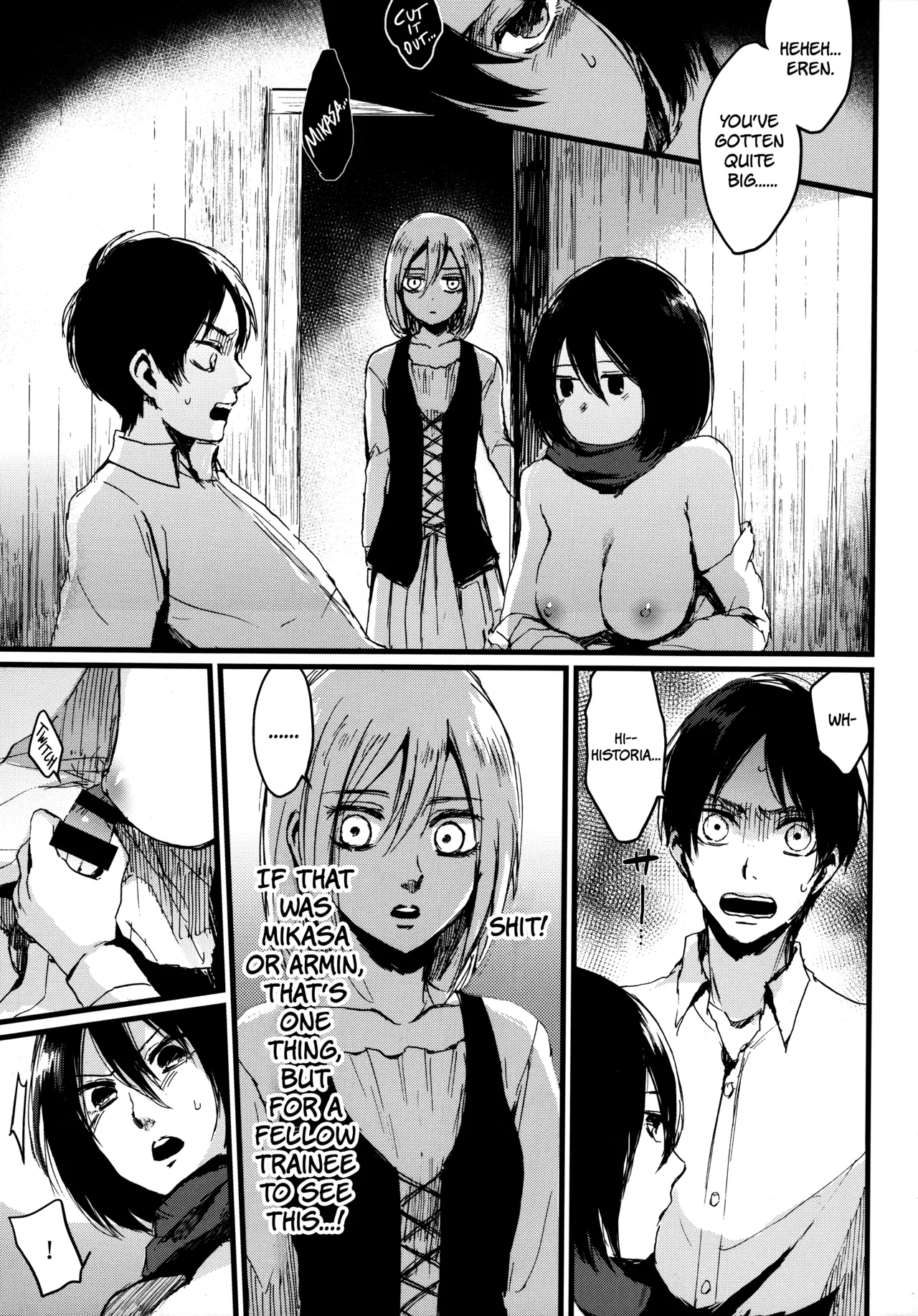 (C92) [plantain (Nichii)] ASSAULT ON YAMAGOYA harlem (Shingeki no Kyojin) [English] [The People With No Name] numero di immagine  6