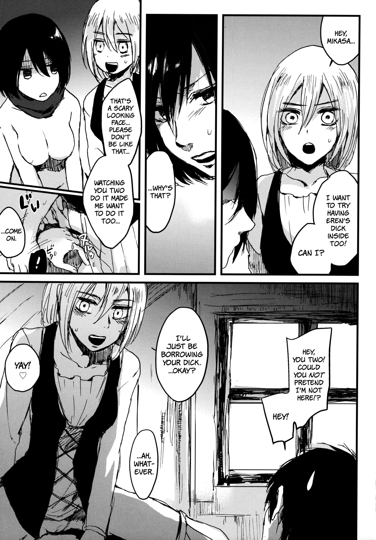 (C92) [plantain (Nichii)] ASSAULT ON YAMAGOYA harlem (Shingeki no Kyojin) [English] [The People With No Name] numero di immagine  12