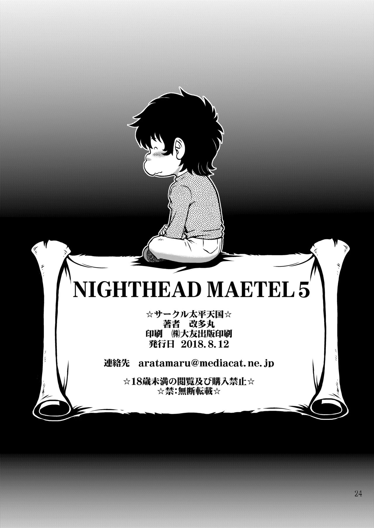 (C94) [Circle Taihei-Tengoku (Aratamaru)] NIGHTHEAD MAETEL 5 (Galaxy Express 999) image number 23
