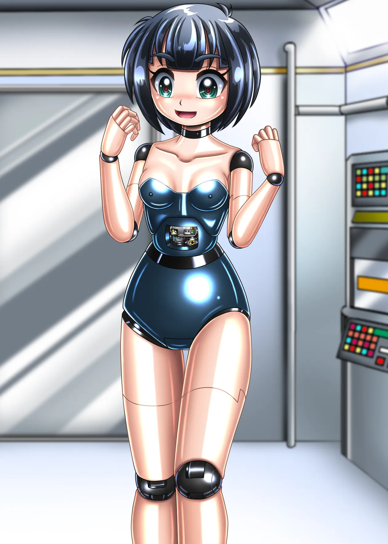 [Cyber F] 本想只进行机械改造的我连大脑也变成了机械【下卷】[Chinese] [垃姬兔个人汉化] [Digital] image number 35