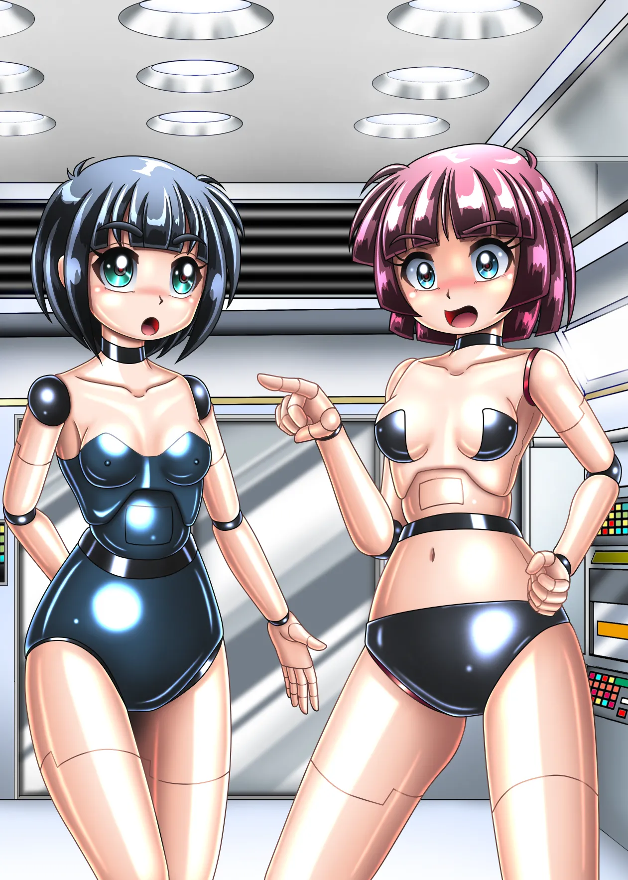 [Cyber F] 本想只进行机械改造的我连大脑也变成了机械【下卷】[Chinese] [垃姬兔个人汉化] [Digital] image number 36