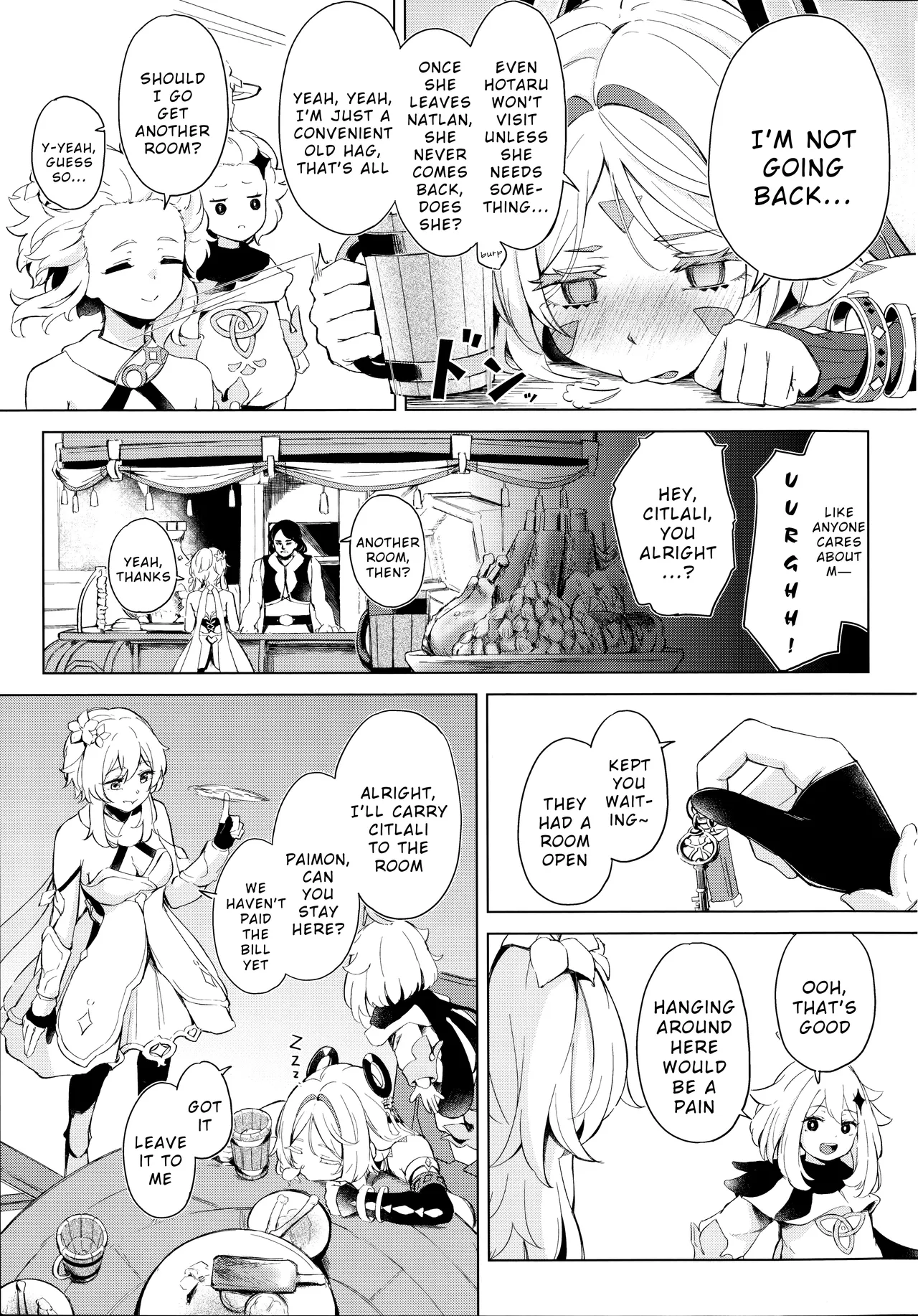 [Funiai-ice (Funiai Riko)] GRANNY ITZTLI DIARY (Genshin Impact) [English] [Wrecking Army] image number 2