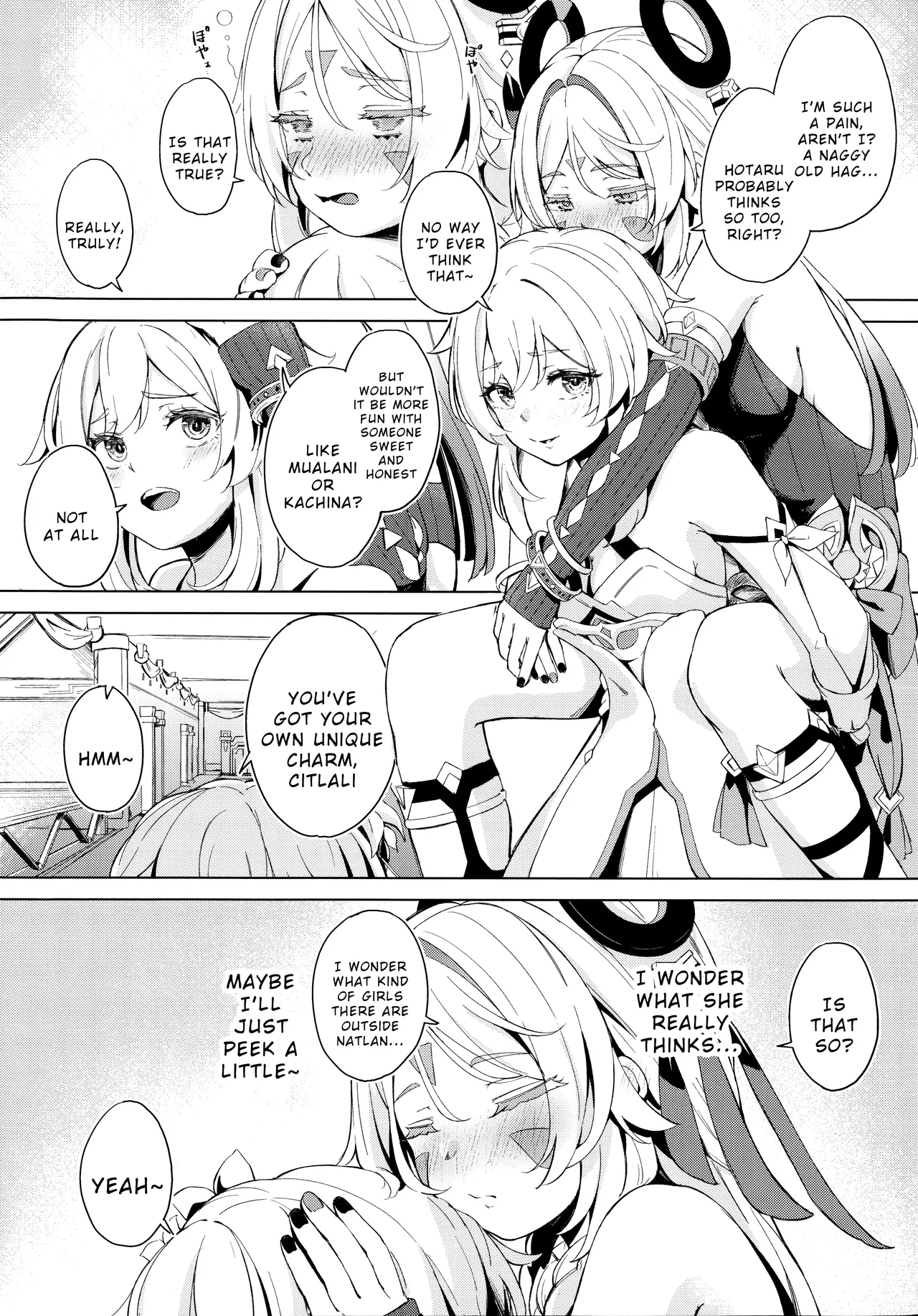 [Funiai-ice (Funiai Riko)] GRANNY ITZTLI DIARY (Genshin Impact) [English] [Wrecking Army] image number 3