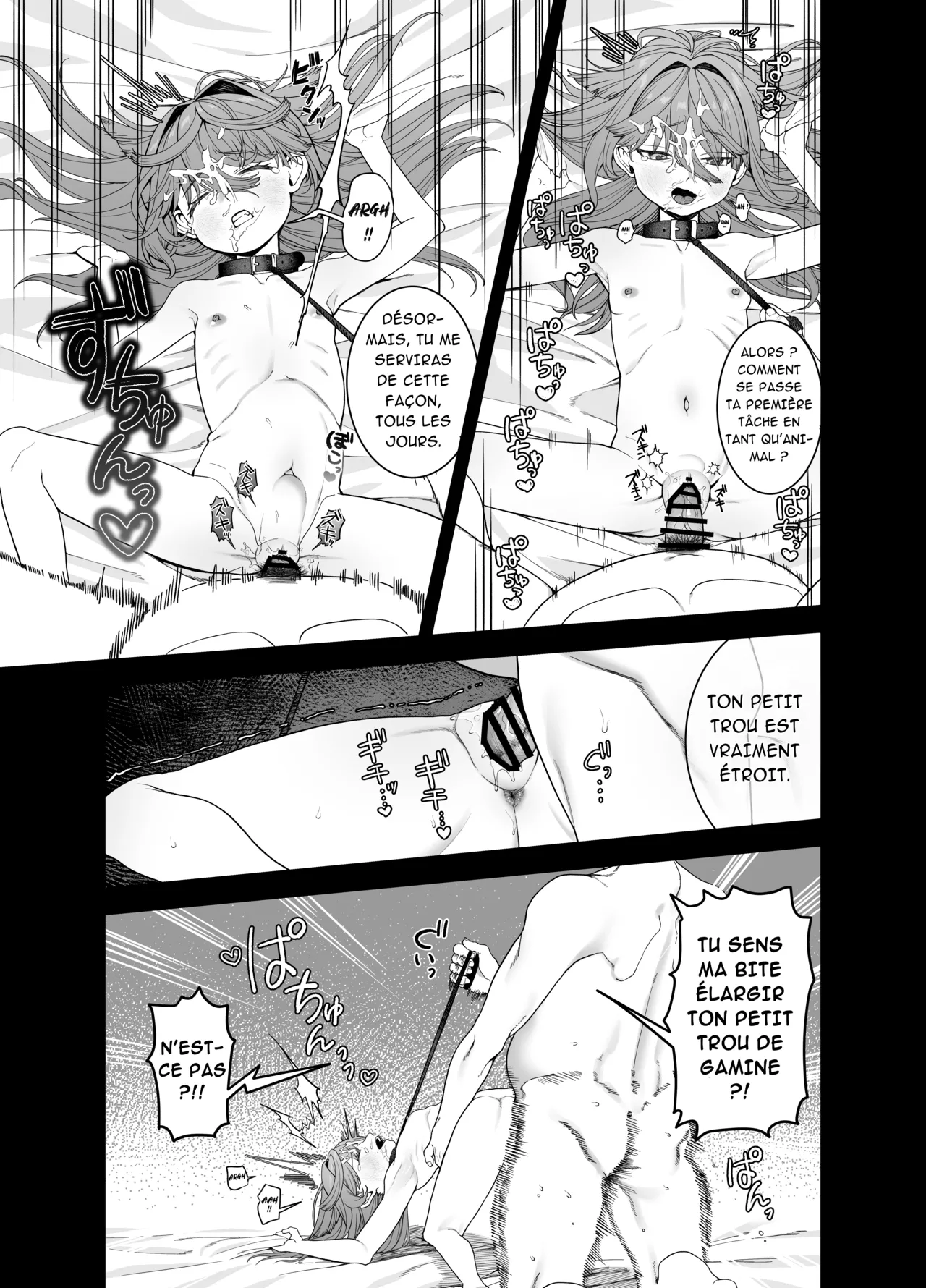 [Ojitama] Dorei ga Pet ni Sodatsu made | L'Éducation d'une esclave en animal de compagnie.[French] [Ayulica] image number 16