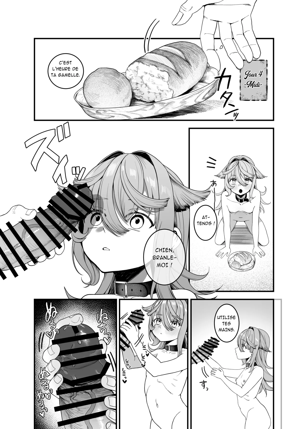 [Ojitama] Dorei ga Pet ni Sodatsu made | L'Éducation d'une esclave en animal de compagnie.[French] [Ayulica] image number 28