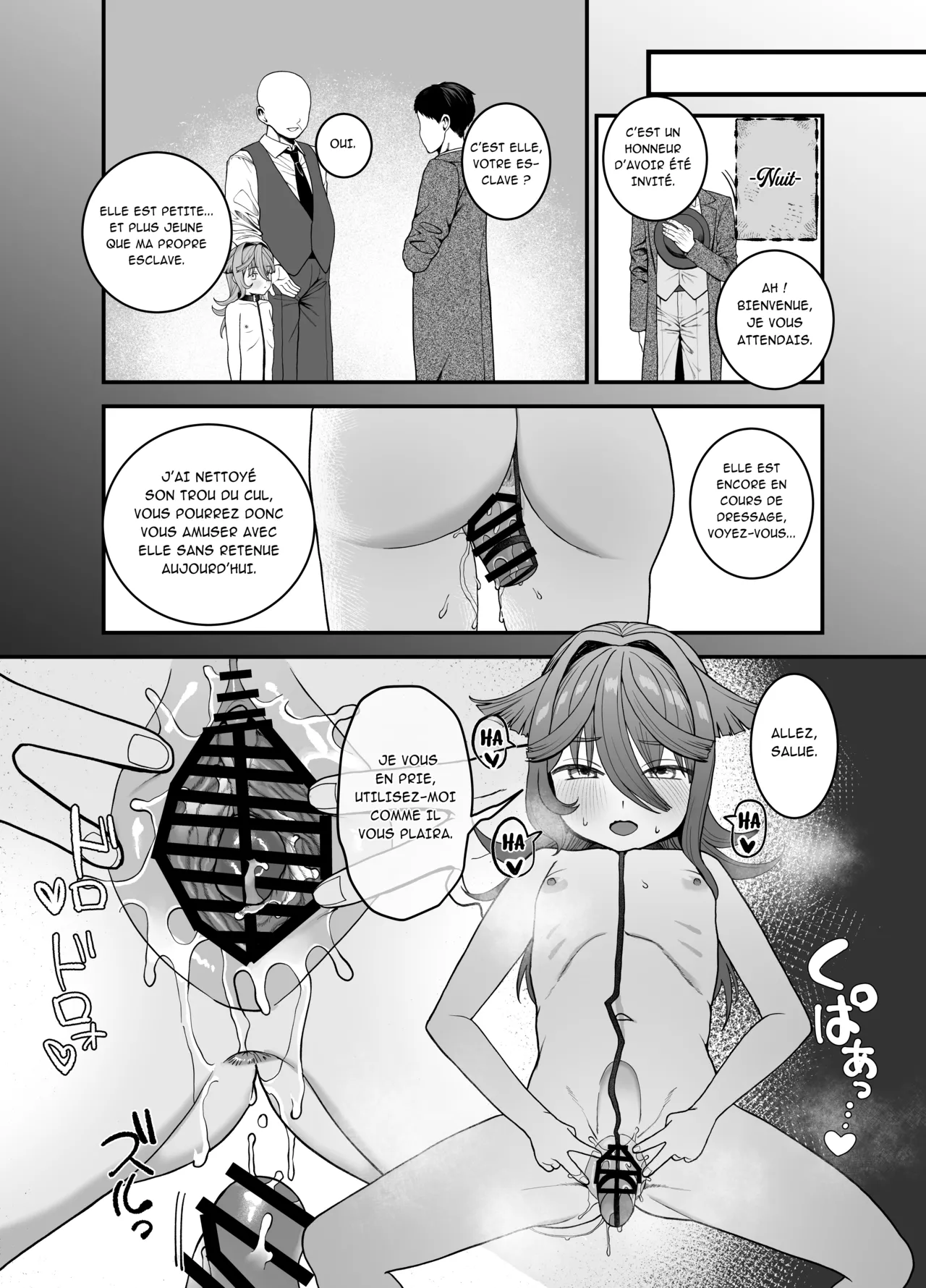 [Ojitama] Dorei ga Pet ni Sodatsu made | L'Éducation d'une esclave en animal de compagnie.[French] [Ayulica] image number 40