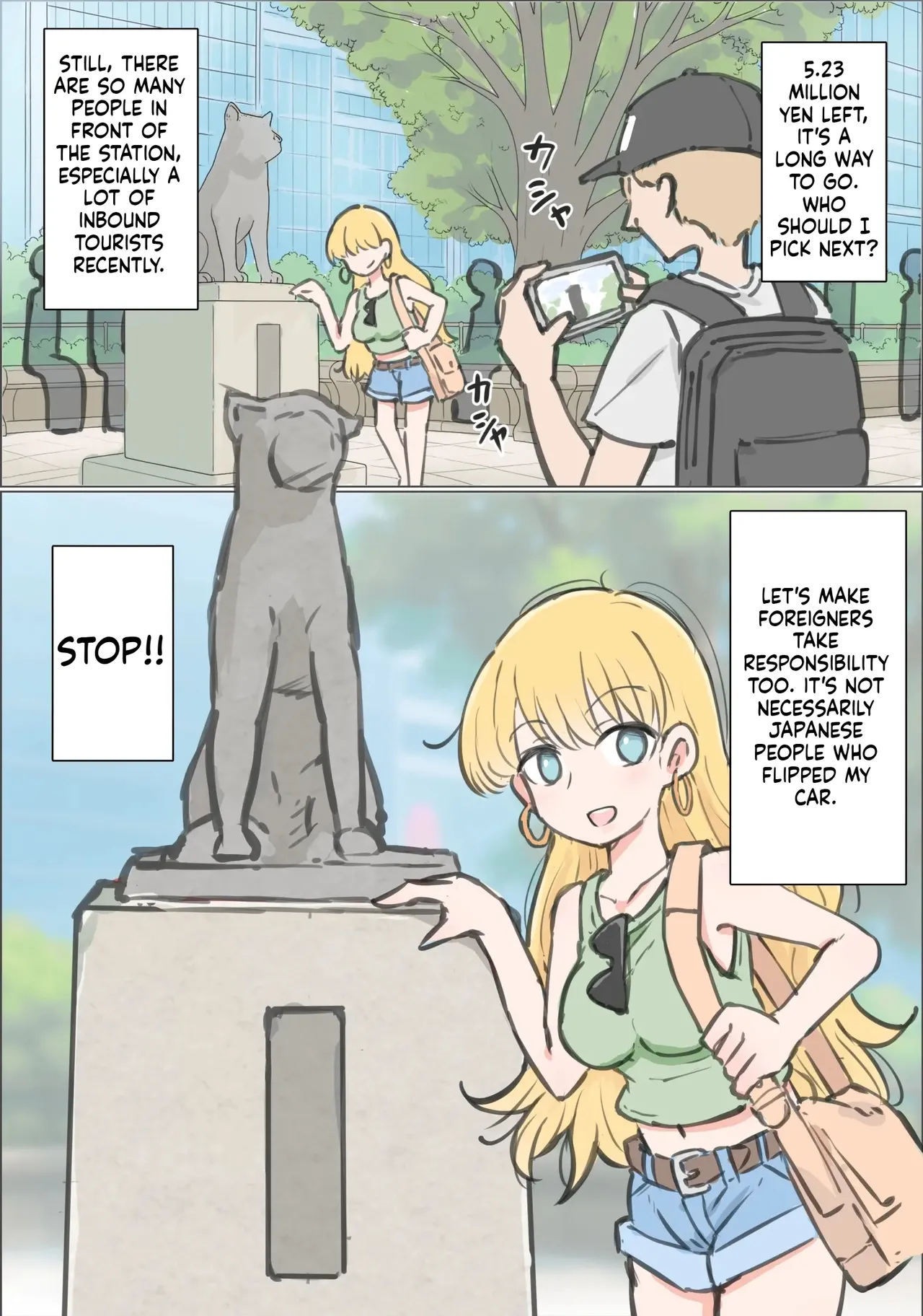 [Kawasu Shuppan] Shibuya de Shikai ni Hairu Onnanoko Jikan Teishi de Mechakucha ni Shimashita numero di immagine  9