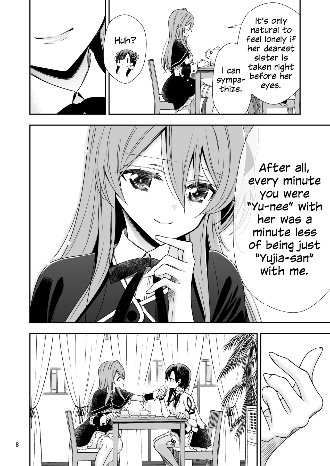[Waterfall (Takano Saku)] Shenlin ga Yujia ni Yakimochi o Yaku Hanashi | When Shenlin Got Jealous Over Yujia (Assault Lily) [English] [Digital] 画像番号 7